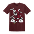 High White Team Red 1s T Shirt Match Deadlift BER - NastyJamz