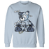 Mid Diffused Blue Grey 1s Sweatshirt Match Deadlift BER - NastyJamz