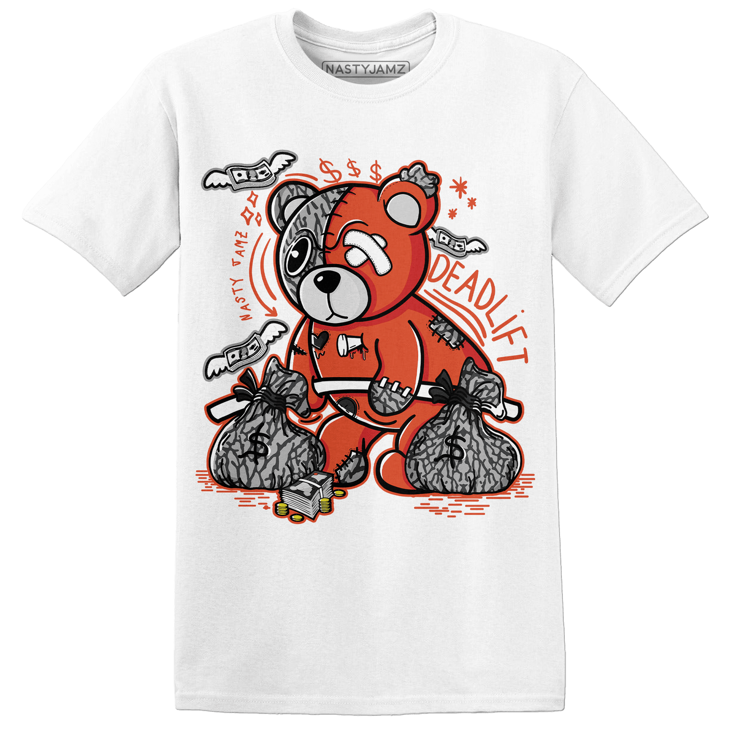 Georgia Peach 3s T Shirt Match Deadlift BER - NastyJamz