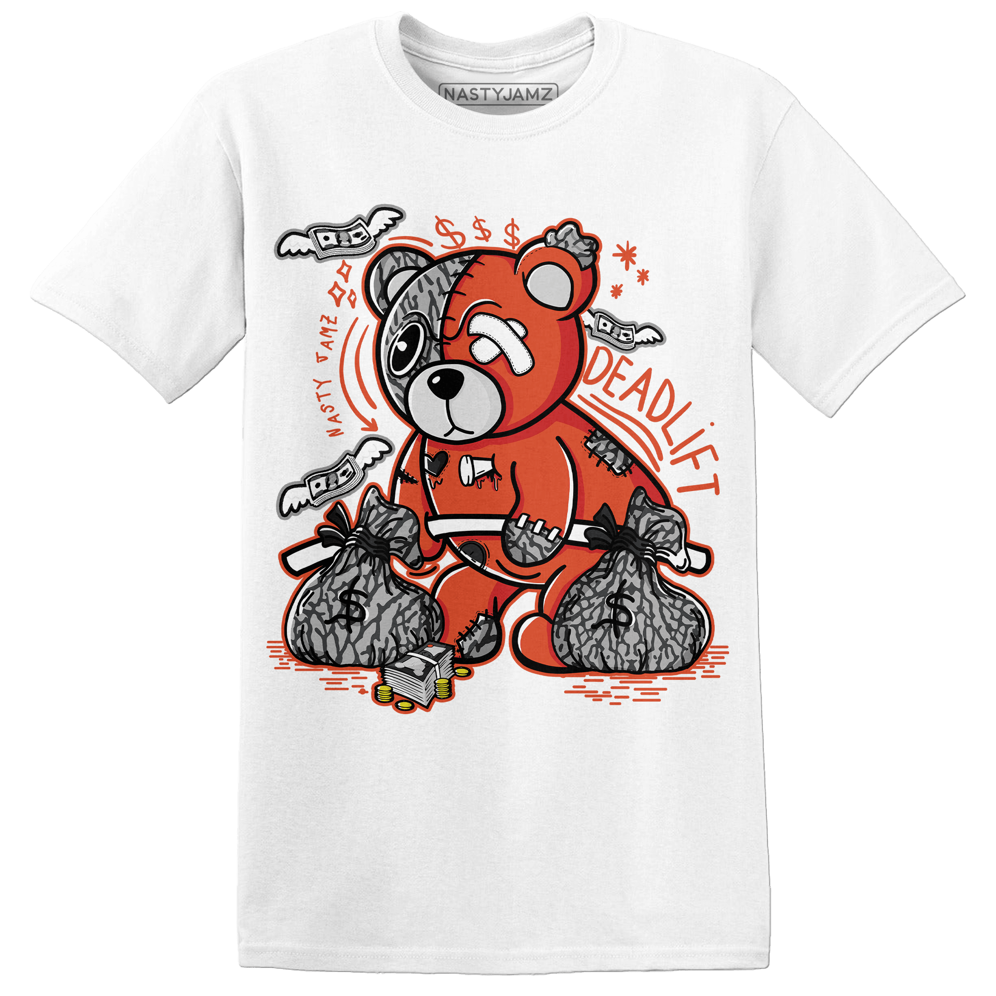 Georgia Peach 3s T Shirt Match Deadlift BER - NastyJamz