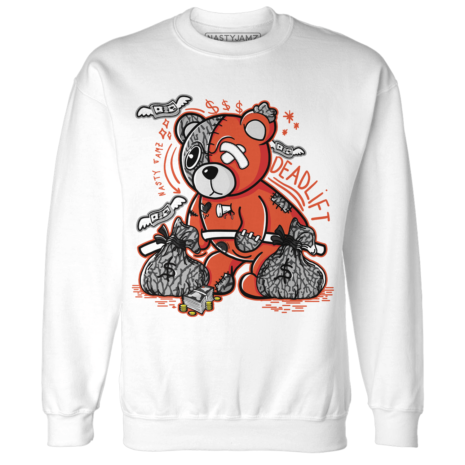 Georgia Peach 3s Sweatshirt Match Deadlift BER - NastyJamz