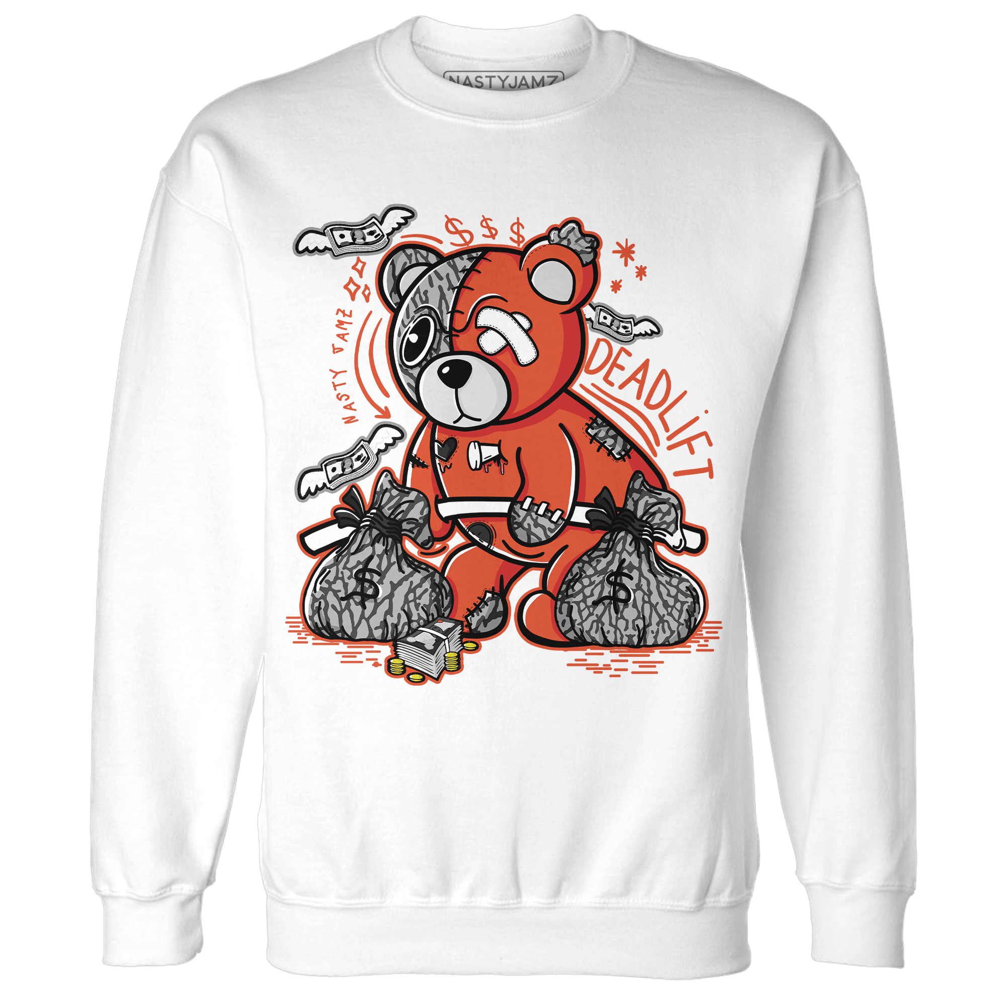 Georgia Peach 3s Sweatshirt Match Deadlift BER - NastyJamz