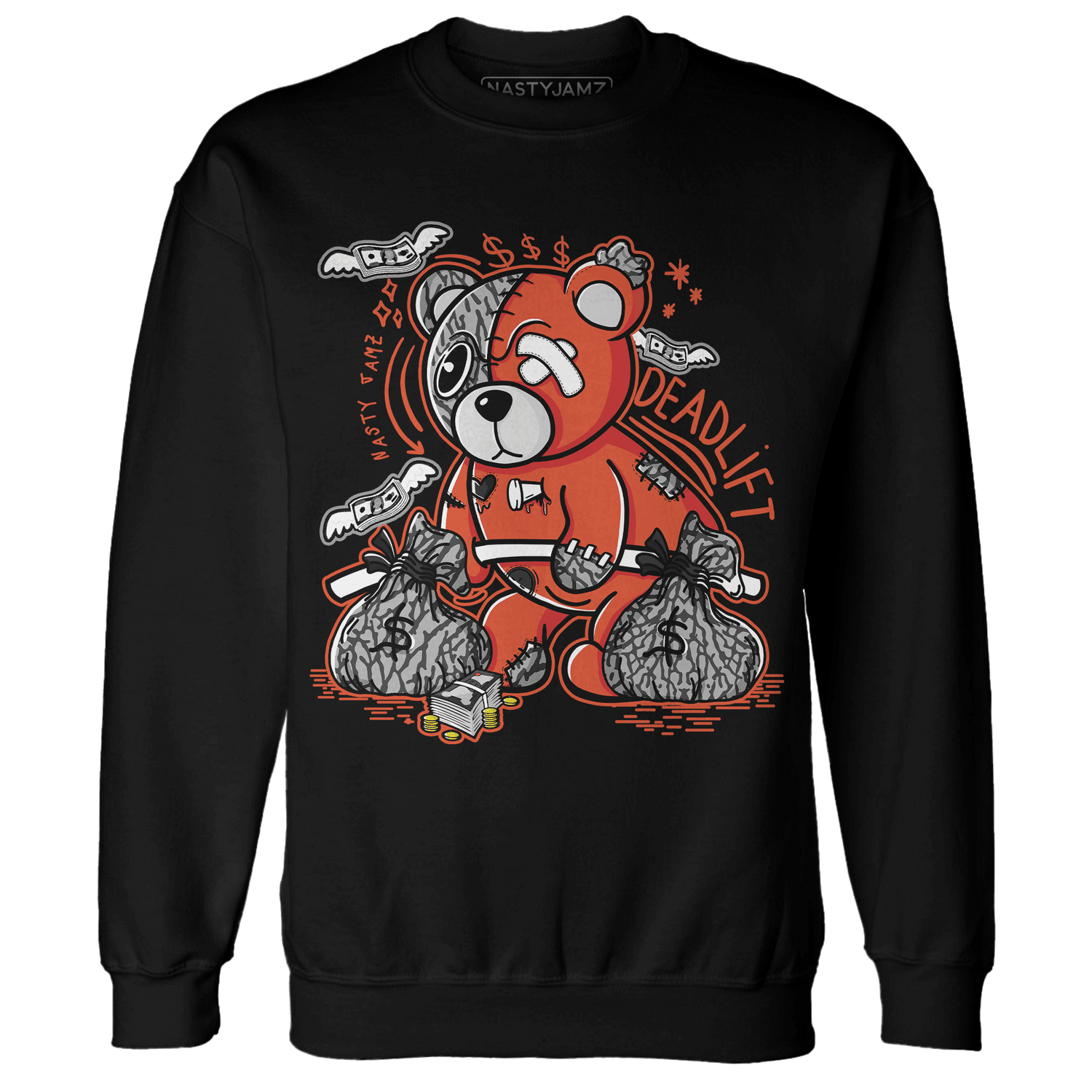 Georgia Peach 3s Sweatshirt Match Deadlift BER - NastyJamz