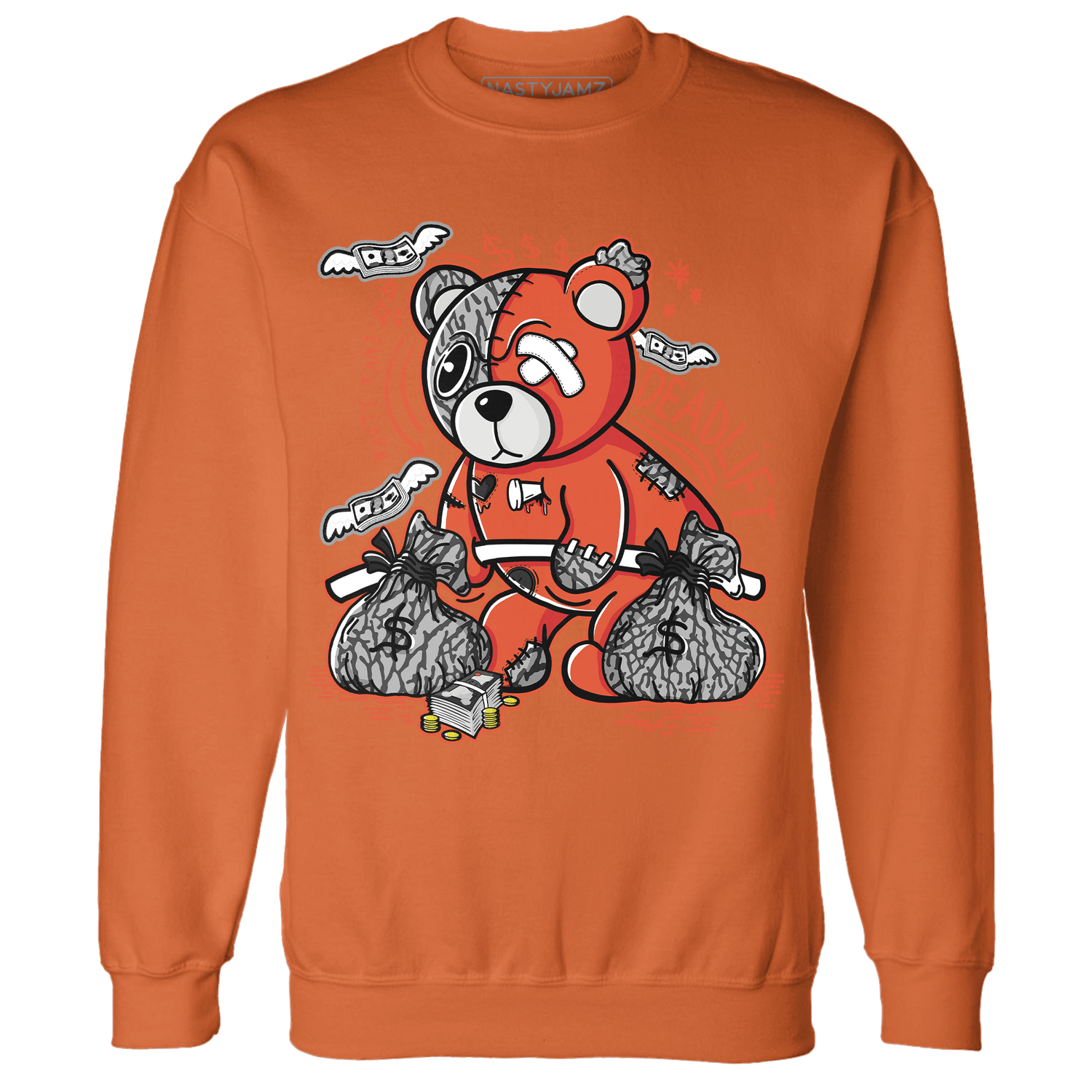 Georgia Peach 3s Sweatshirt Match Deadlift BER - NastyJamz