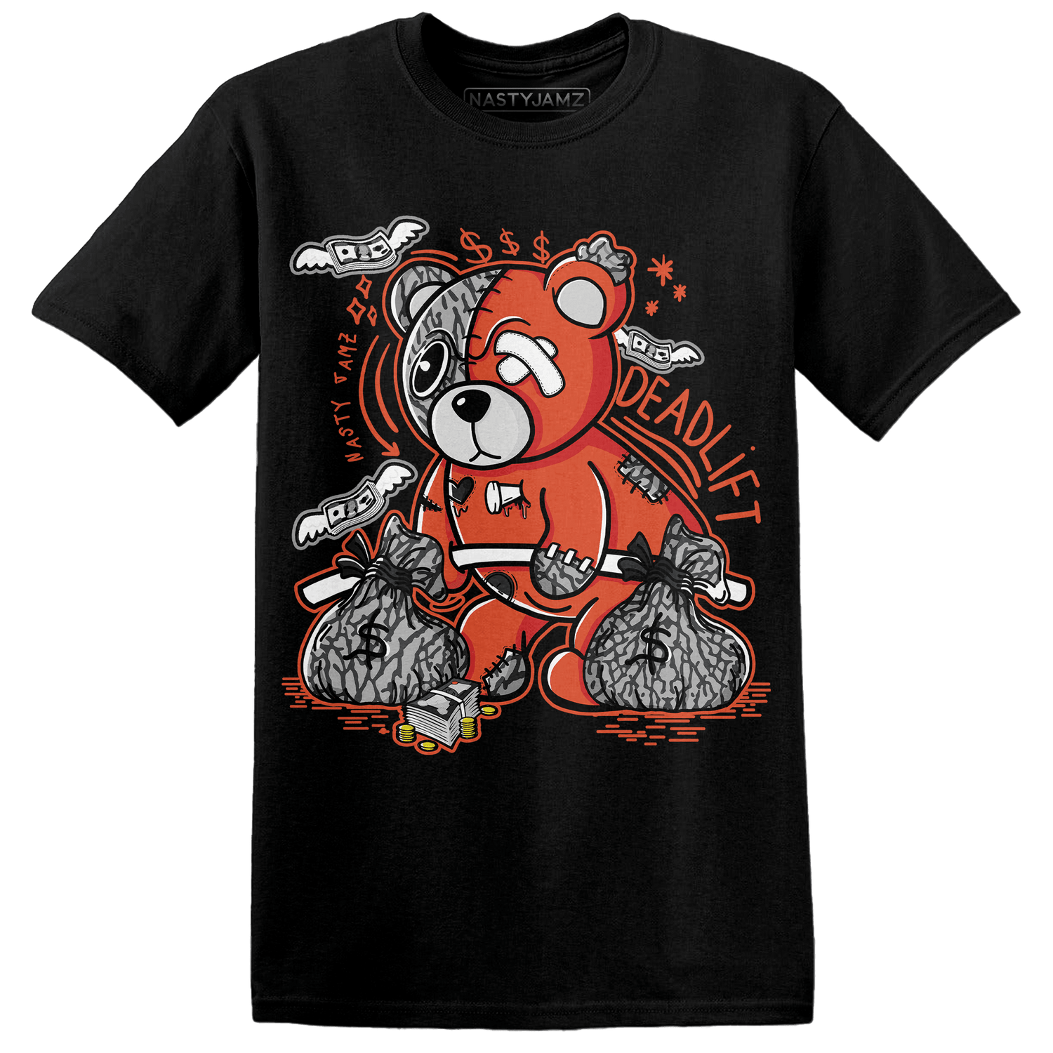 Georgia Peach 3s T Shirt Match Deadlift BER - NastyJamz