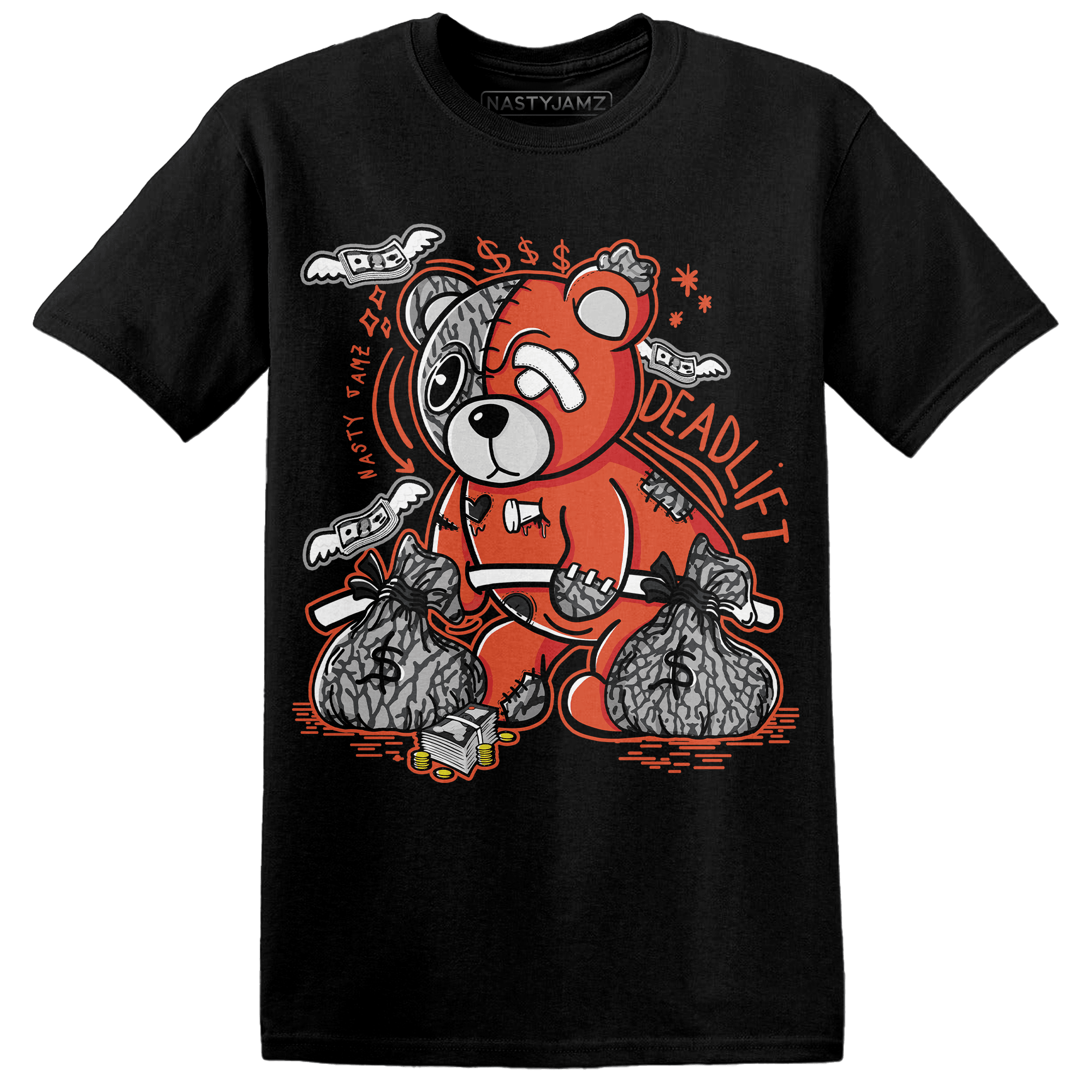 Georgia Peach 3s T Shirt Match Deadlift BER - NastyJamz