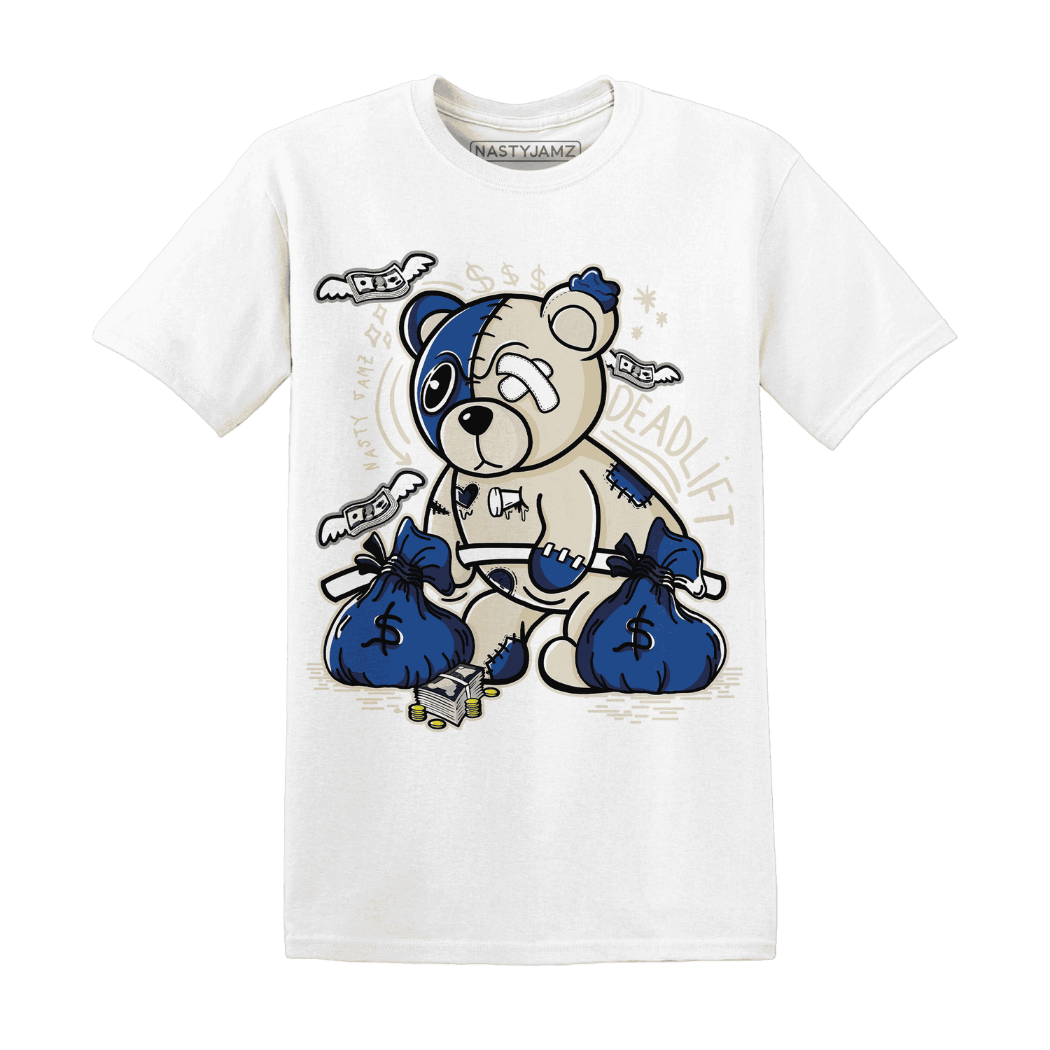 Quaiii 54 3s T Shirt Match Deadlift BER - NastyJamz
