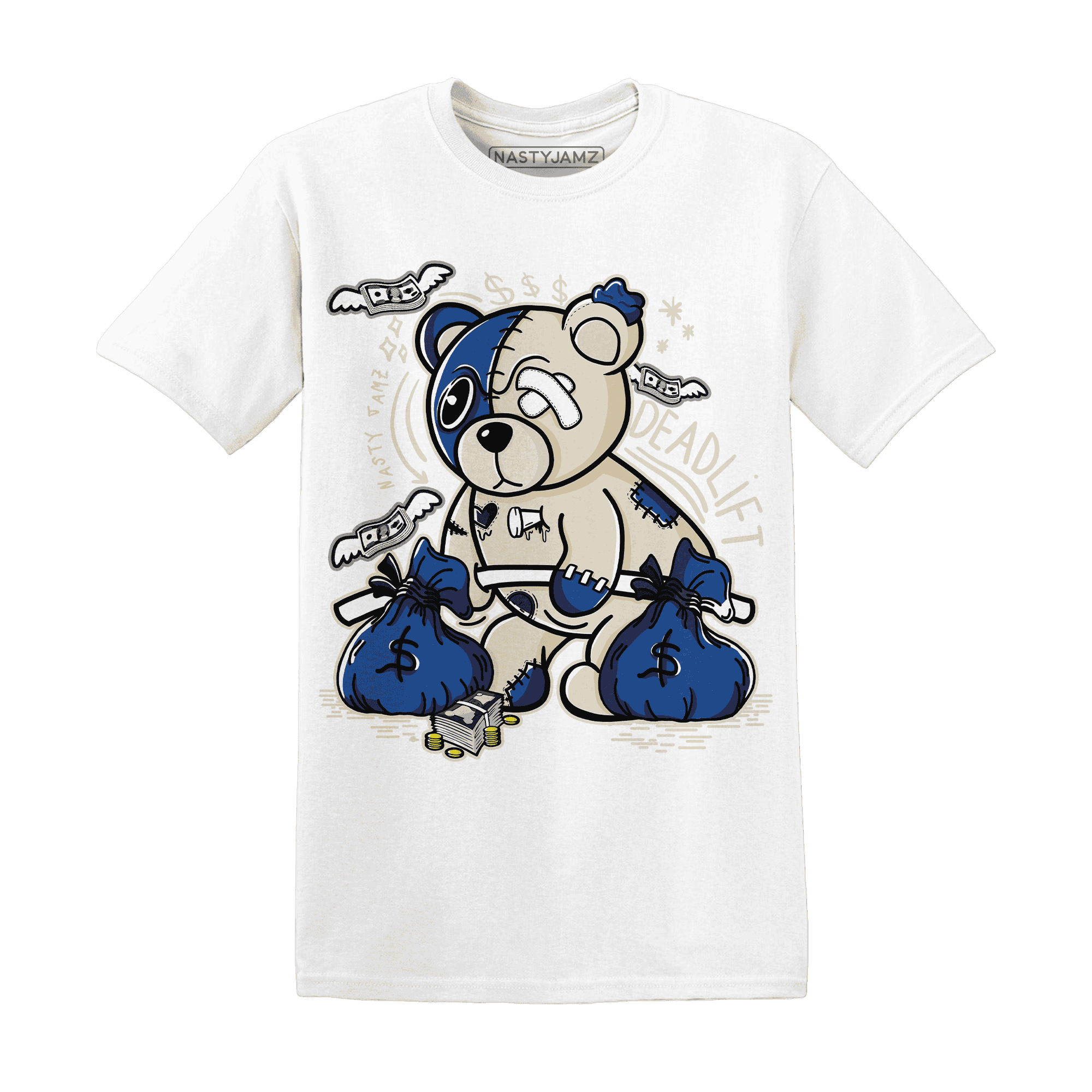 Quaiii 54 3s T Shirt Match Deadlift BER - NastyJamz
