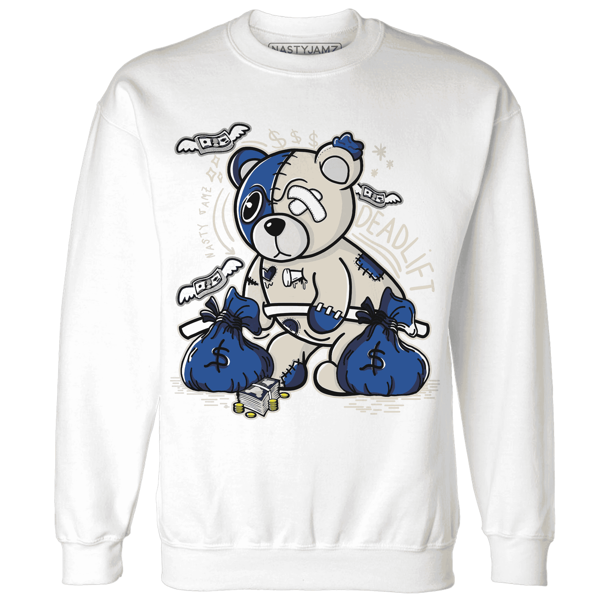 Quaiii 54 3s Sweatshirt Match Deadlift BER - NastyJamz