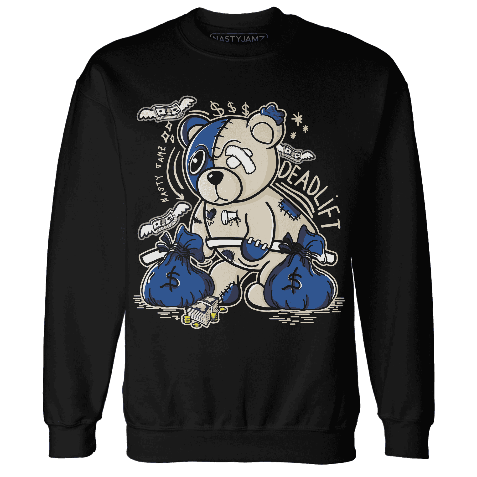 Quaiii 54 3s Sweatshirt Match Deadlift BER - NastyJamz