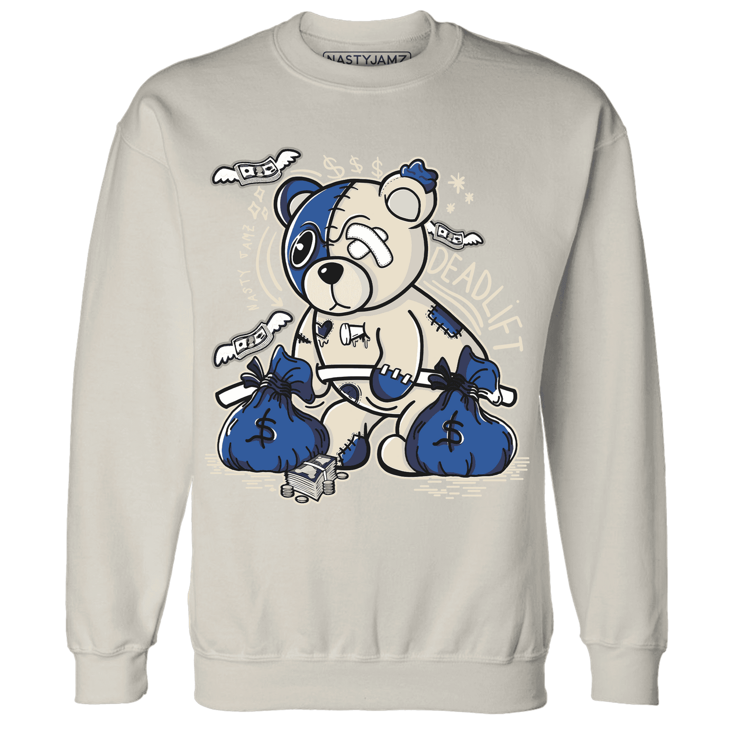 Quaiii 54 3s Sweatshirt Match Deadlift BER - NastyJamz