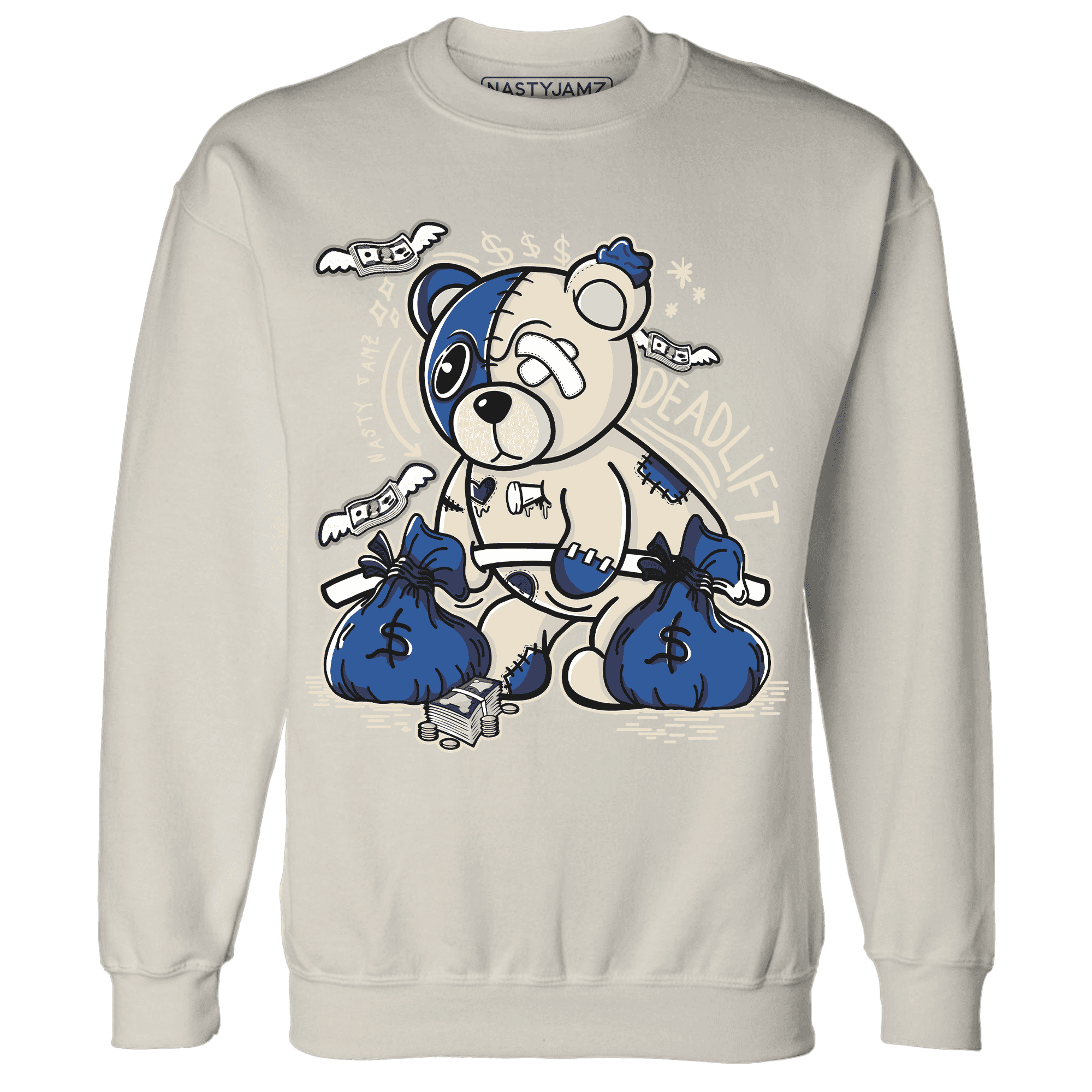 Quaiii 54 3s Sweatshirt Match Deadlift BER - NastyJamz