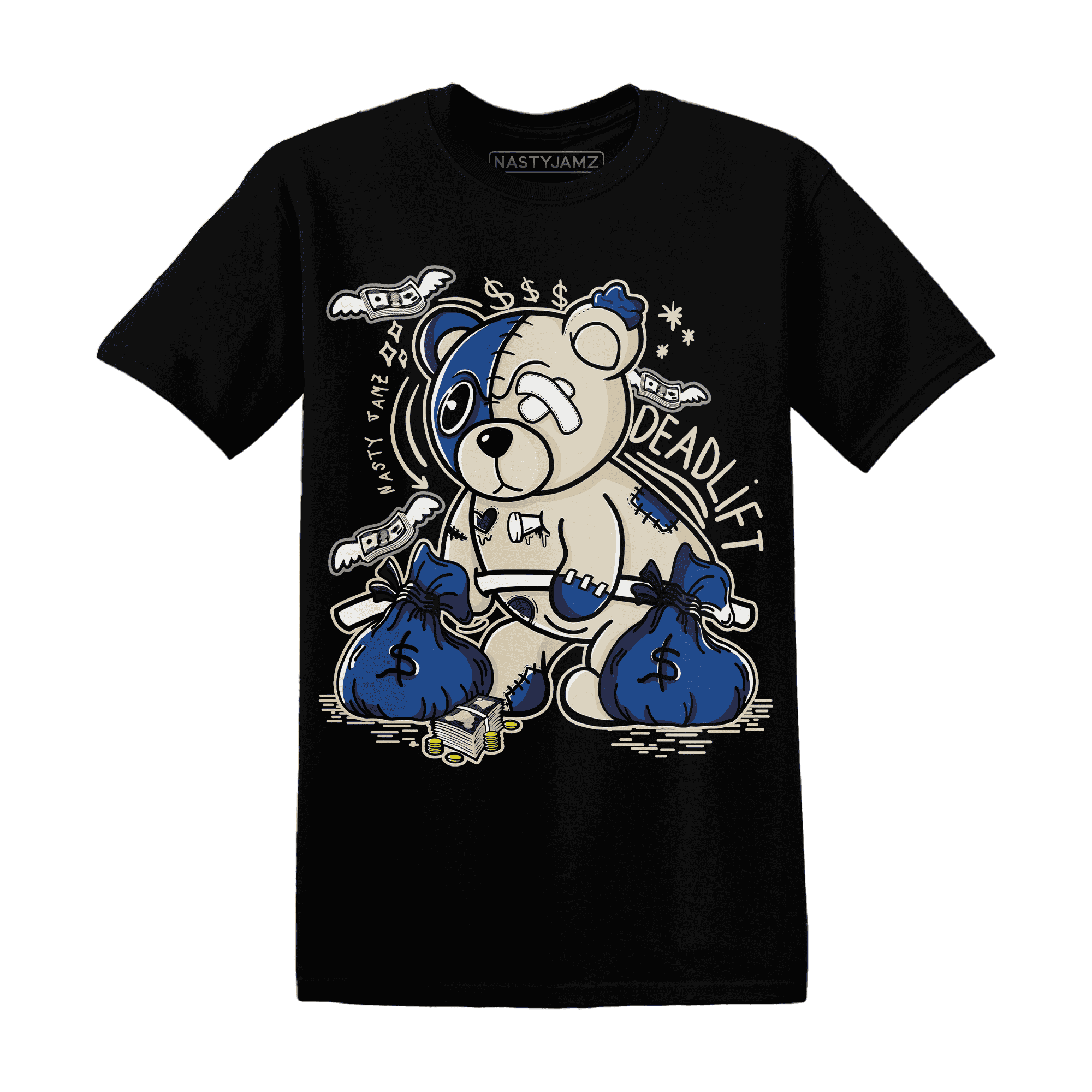 Quaiii 54 3s T Shirt Match Deadlift BER - NastyJamz