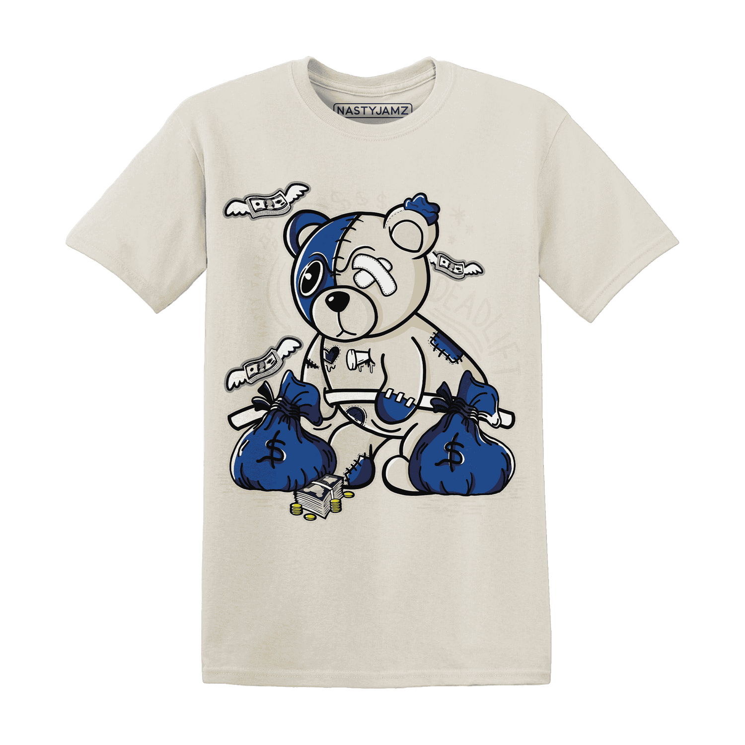 Quaiii 54 3s T Shirt Match Deadlift BER - NastyJamz