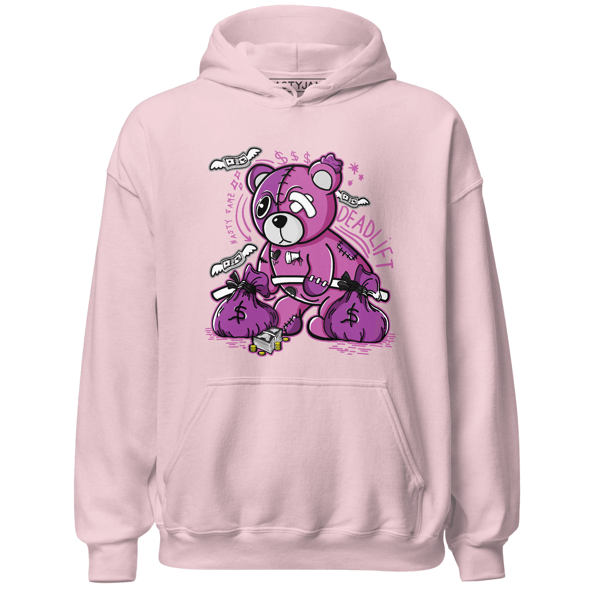 GS Hyper Violet 4s Hoodie Match Deadlift BER - NastyJamz