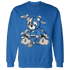 Industrial Blue 4s Sweatshirt Match Deadlift BER - NastyJamz