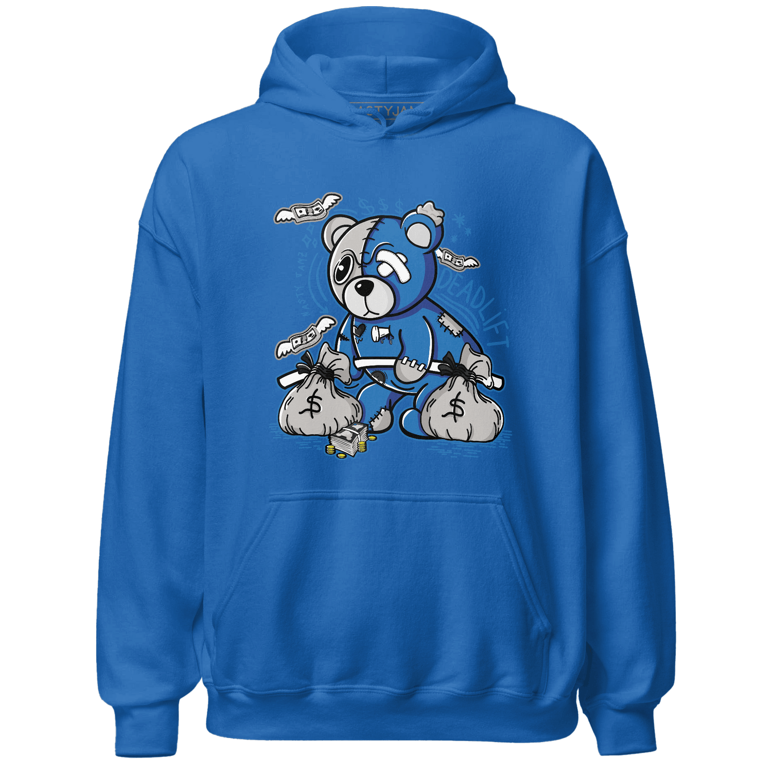 Industrial Blue 4s Hoodie Match Deadlift BER - NastyJamz