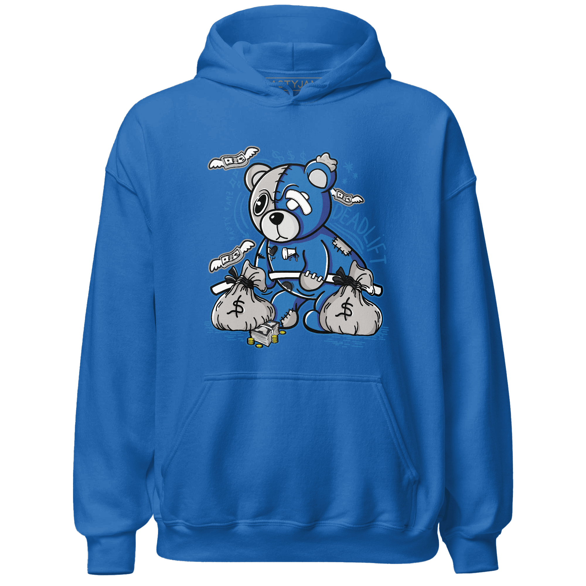 Industrial Blue 4s Hoodie Match Deadlift BER - NastyJamz