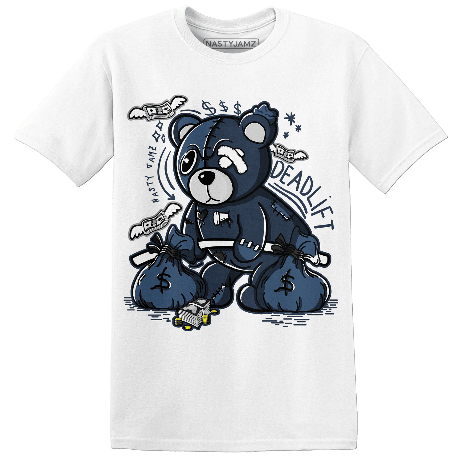 AM 1 86 Jackie Robinson T Shirt Match Deadlift BER - NastyJamz