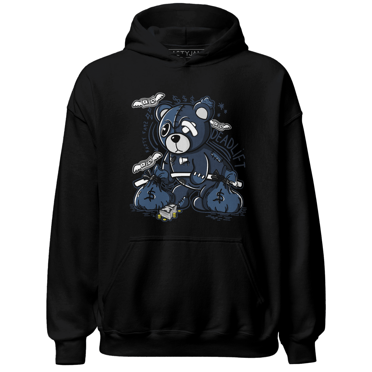 AM 1 86 Jackie Robinson Hoodie Match Deadlift BER - NastyJamz