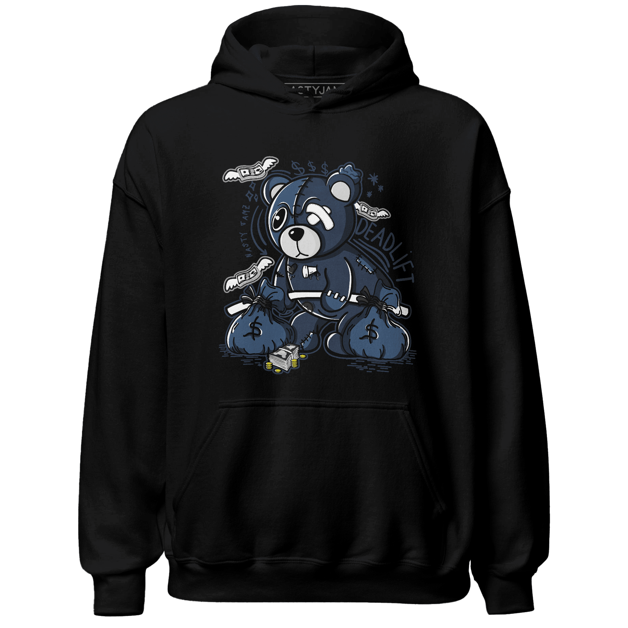 AM 1 86 Jackie Robinson Hoodie Match Deadlift BER - NastyJamz