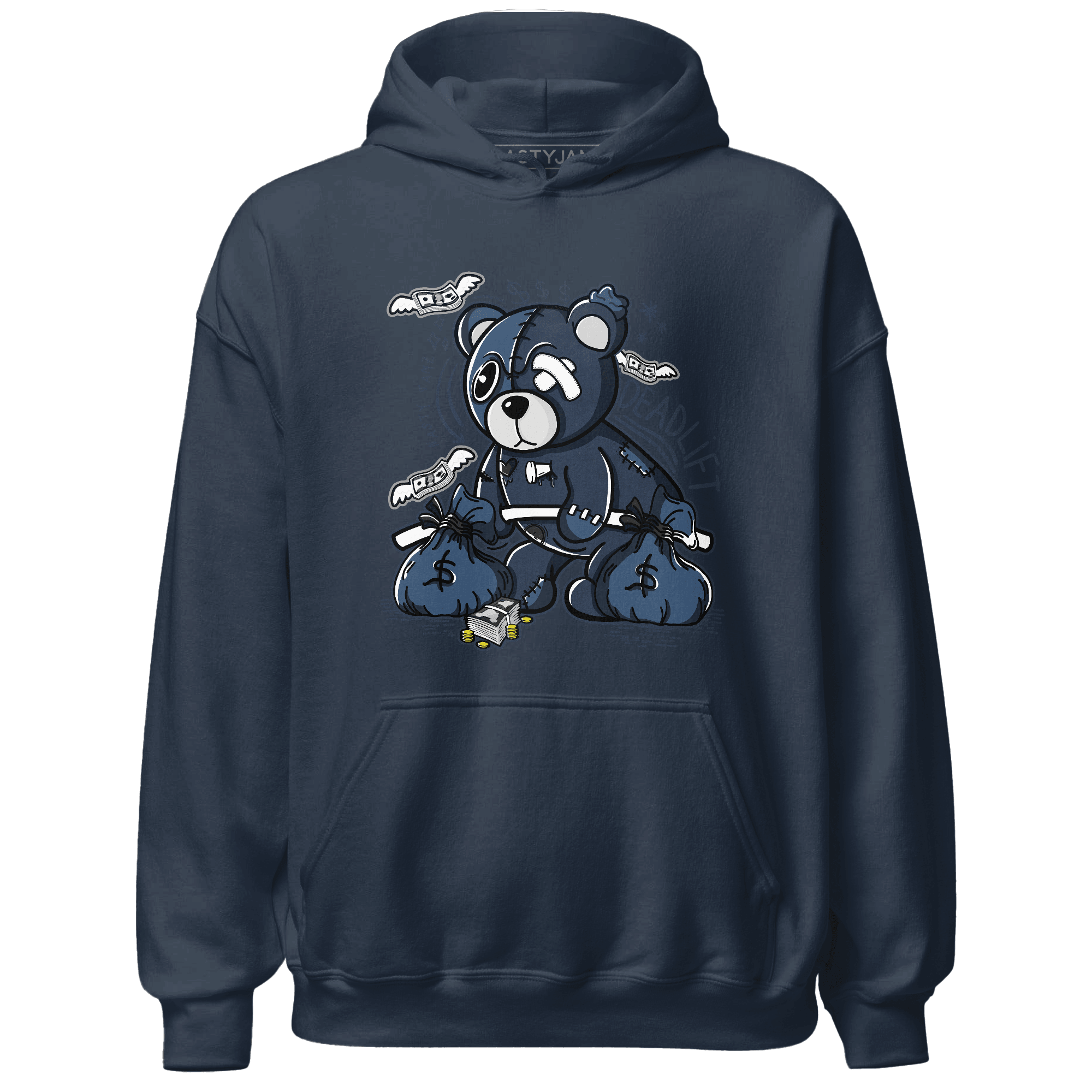 AM 1 86 Jackie Robinson Hoodie Match Deadlift BER - NastyJamz