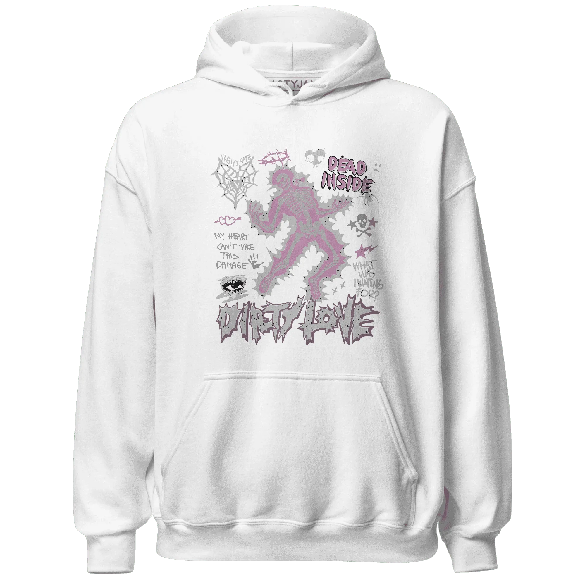 Orchid-Neutral-Grey-Black-White-4s-NastyJamz-Hoodie-Match-Dirty-Love-Skull