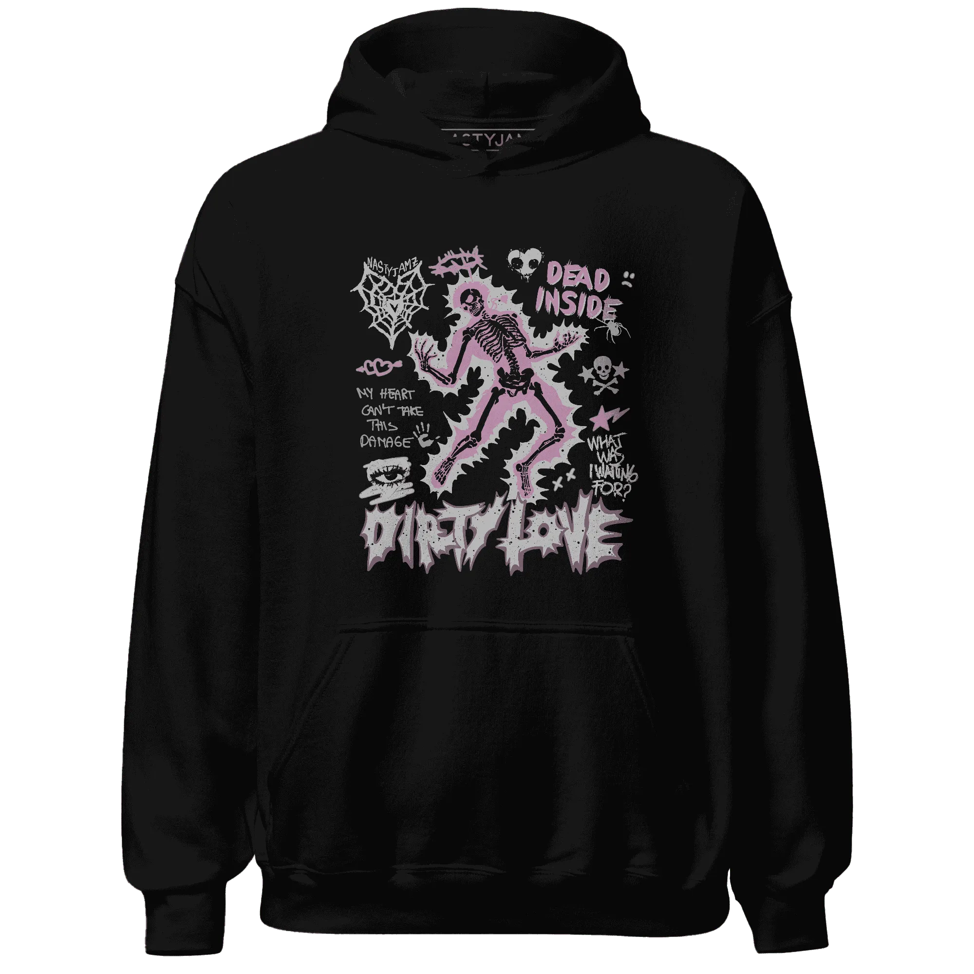Orchid-Neutral-Grey-Black-White-4s-NastyJamz-Hoodie-Match-Dirty-Love-Skull