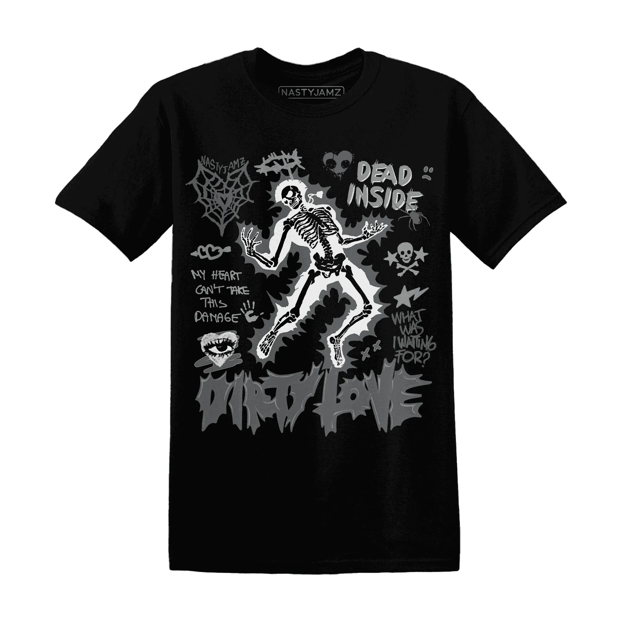 Paris-Cement-Olympics-4s-NastyJamz-T-Shirt-Match-Dirty-Love-Skull