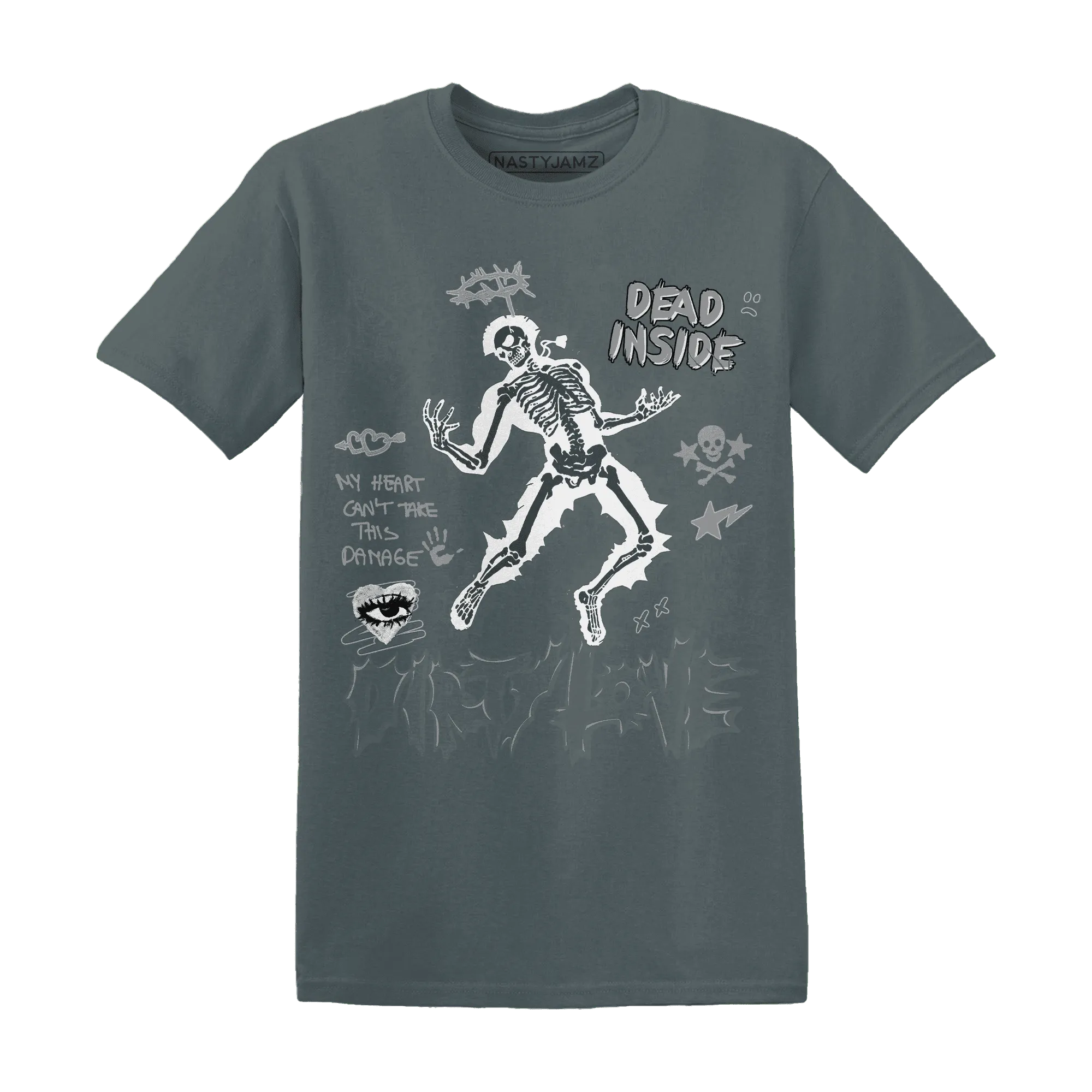 Paris-Cement-Olympics-4s-NastyJamz-T-Shirt-Match-Dirty-Love-Skull