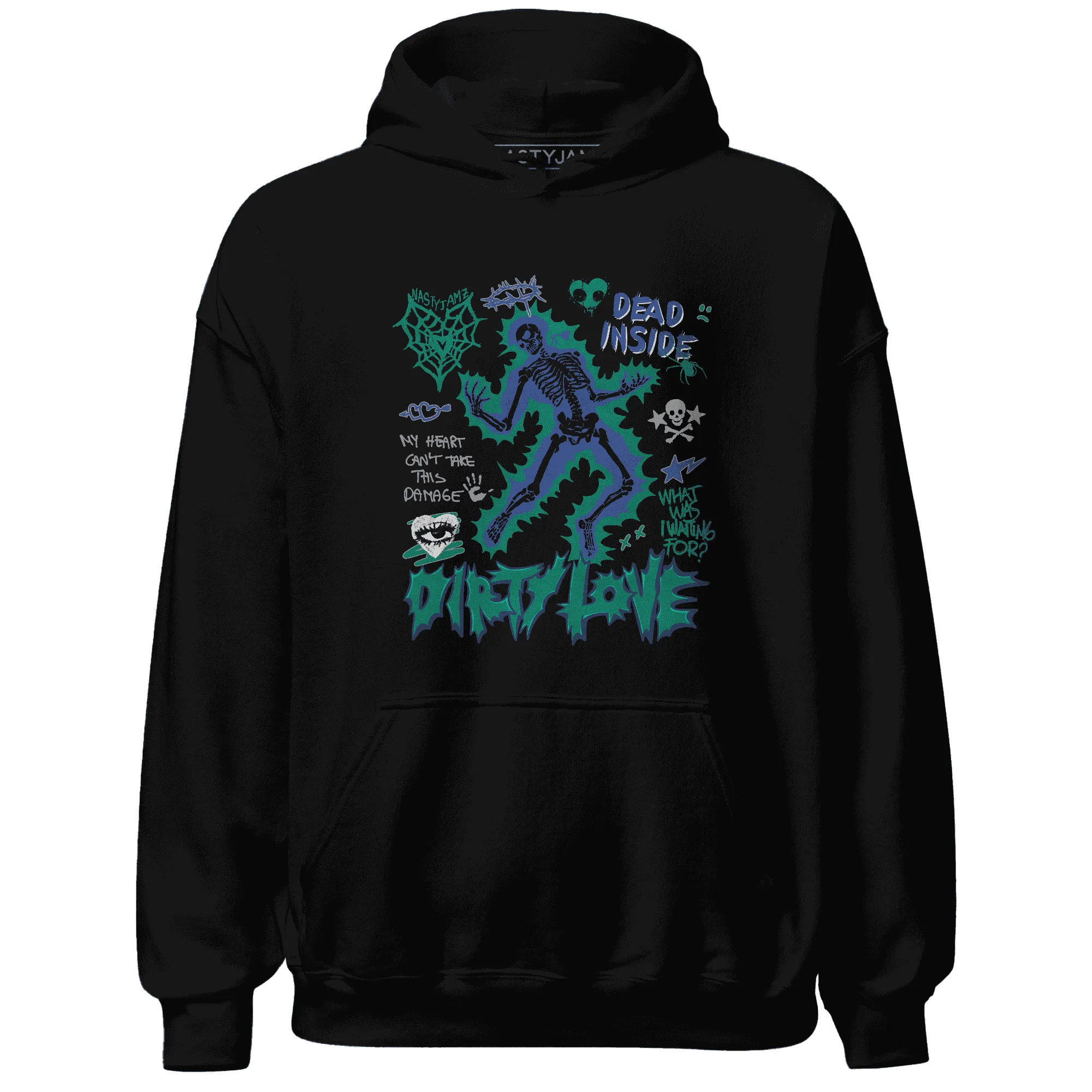 Dunk-Hyper-Royal-Malachite-NastyJamz-Hoodie-Match-Dirty-Love-Skull