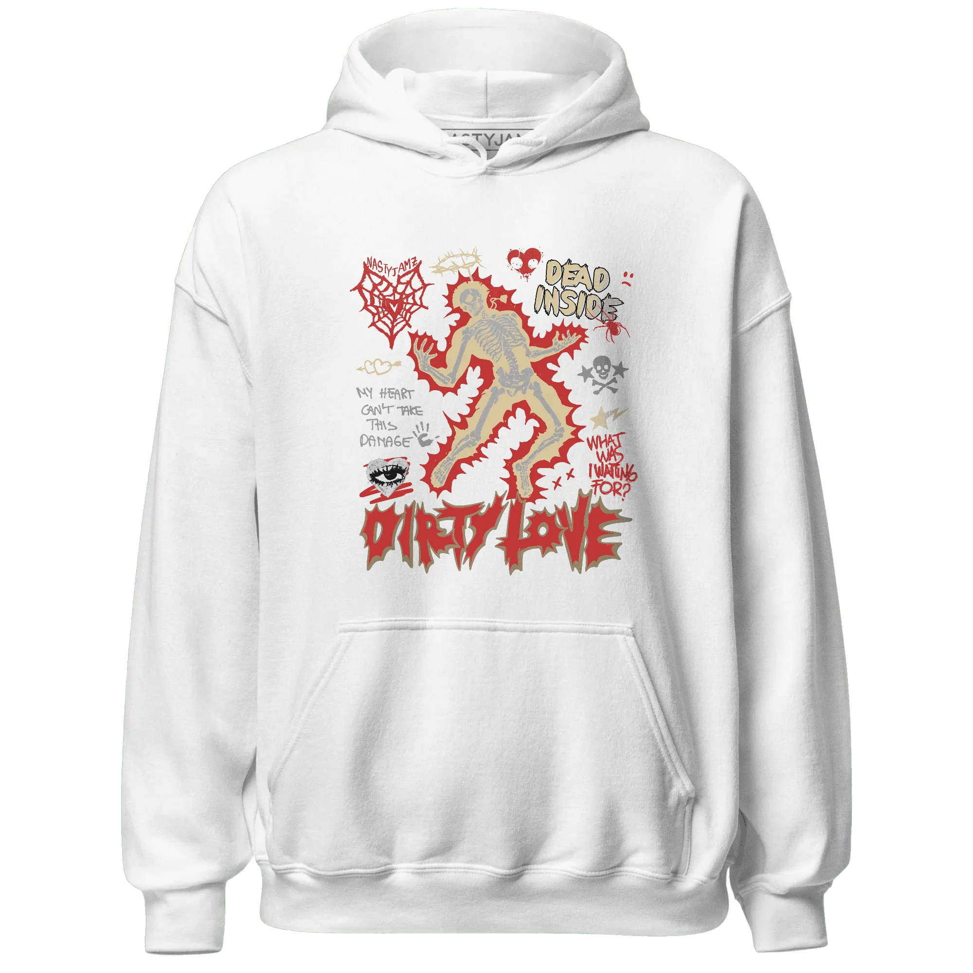 Dunk-Strawberry-Waffle-NastyJamz-Hoodie-Match-Dirty-Love-Skull