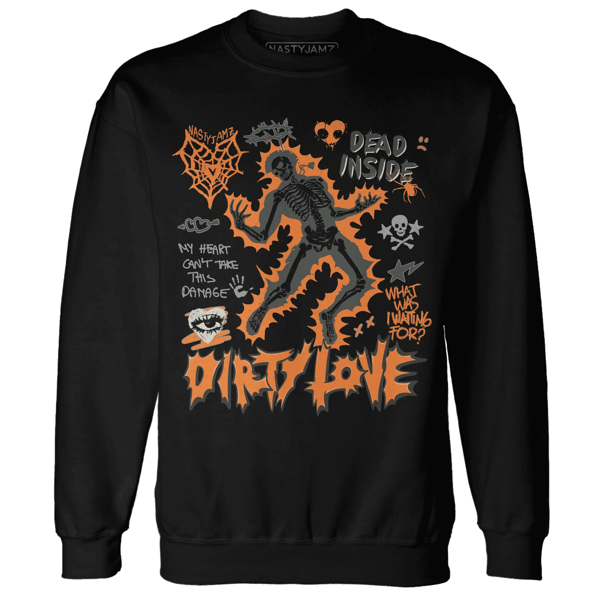 Fear-Pack-3s-NastyJamz-Sweatshirt-Match-Dirty-Love-Skull