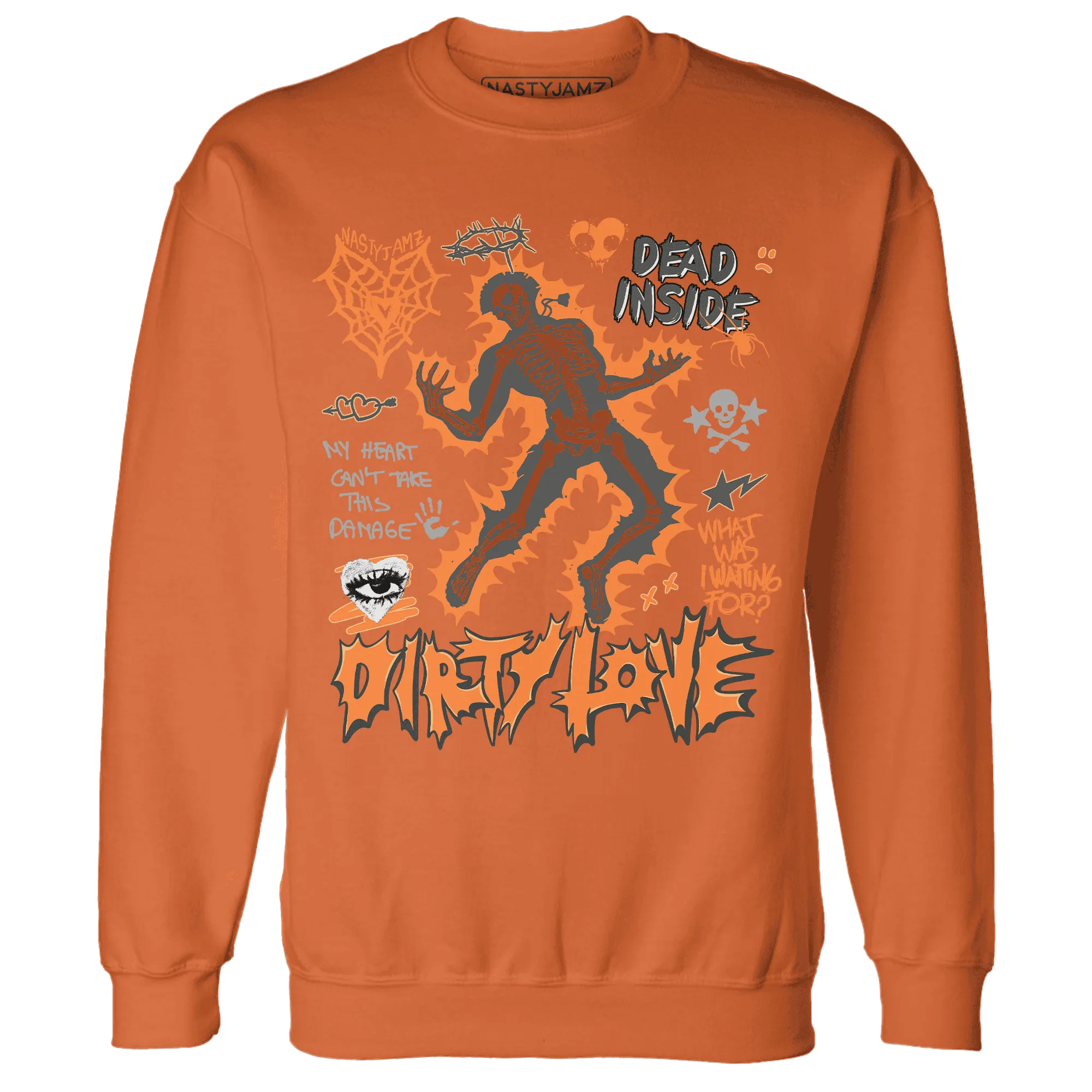 Fear-Pack-3s-NastyJamz-Sweatshirt-Match-Dirty-Love-Skull