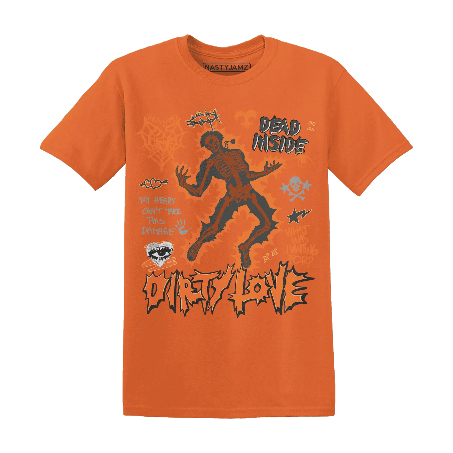 Fear-Pack-3s-NastyJamz-T-Shirt-Match-Dirty-Love-Skull