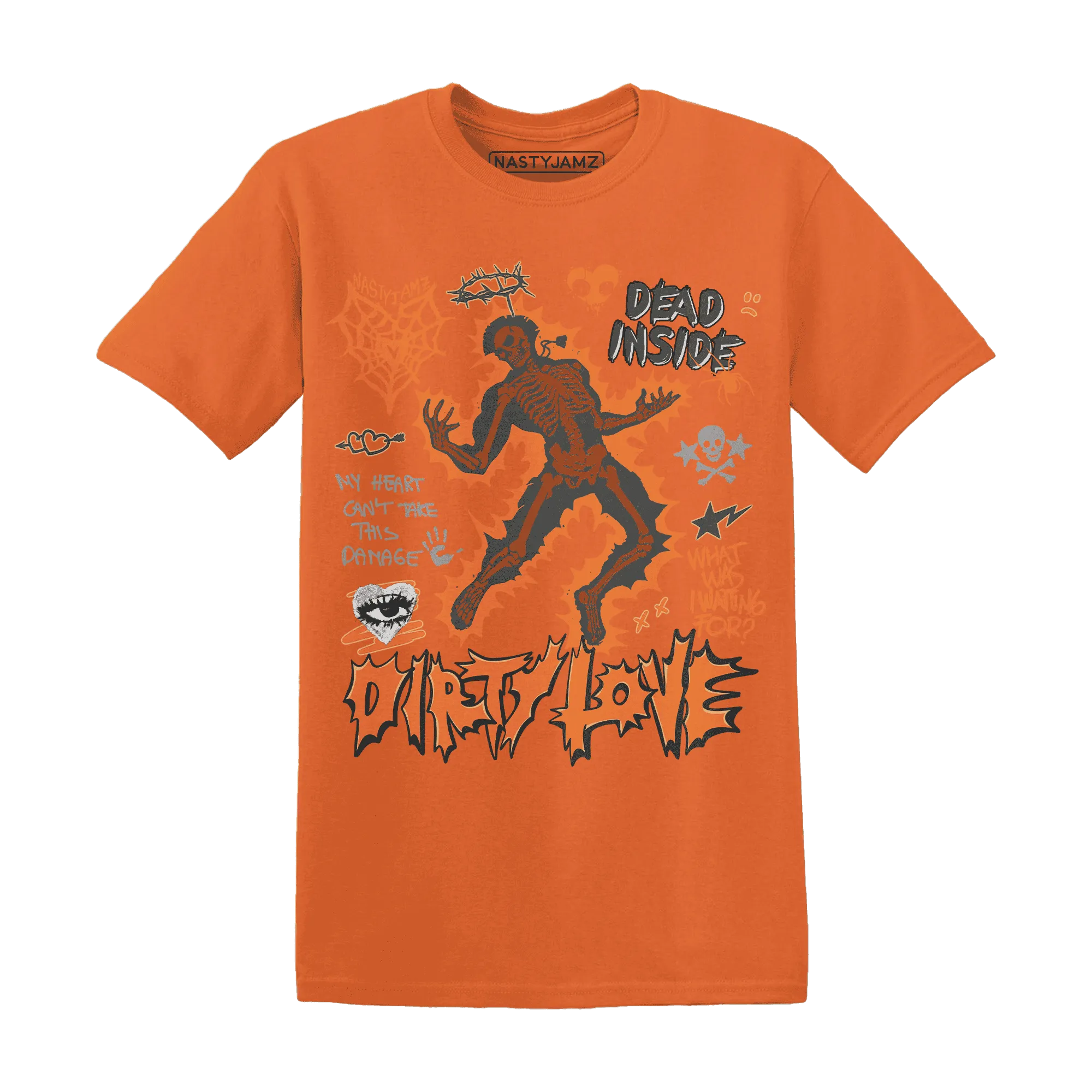 Fear-Pack-3s-NastyJamz-T-Shirt-Match-Dirty-Love-Skull