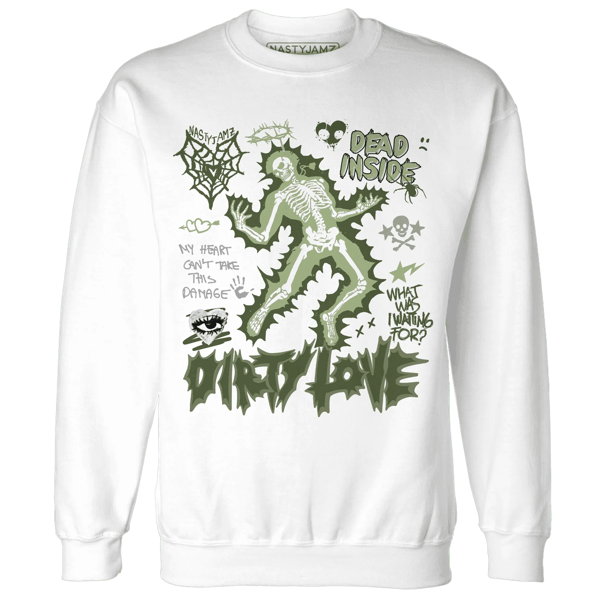 VaporMax-Plus-Alligator-NastyJamz-Sweatshirt-Match-Dirty-Love-Skull
