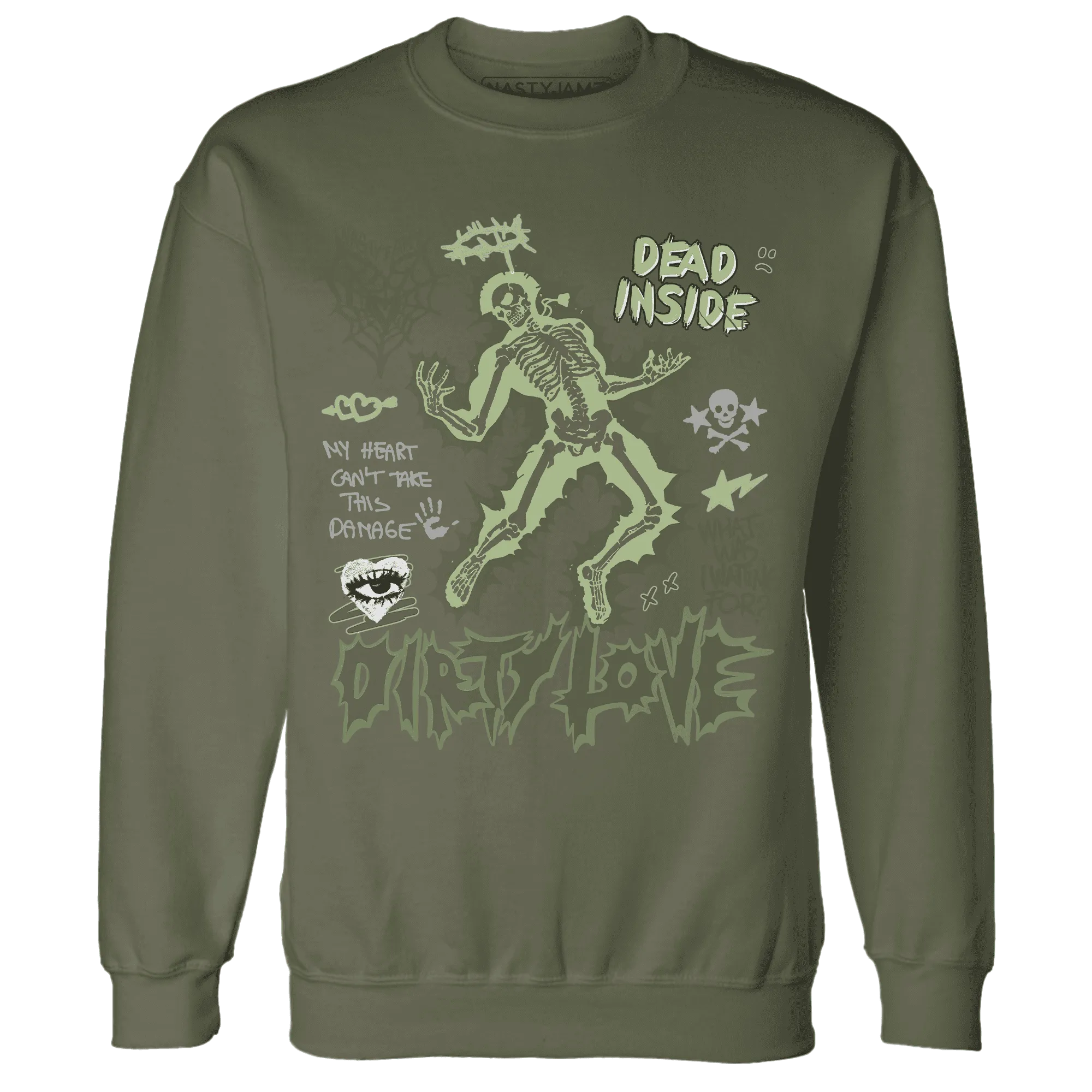 VaporMax-Plus-Alligator-NastyJamz-Sweatshirt-Match-Dirty-Love-Skull