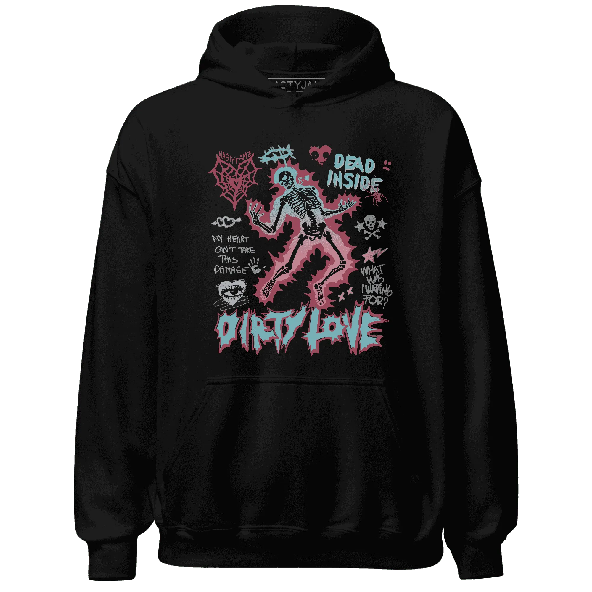 VaporMax-Plus-South-Beach-NastyJamz-Hoodie-Match-Dirty-Love-Skull