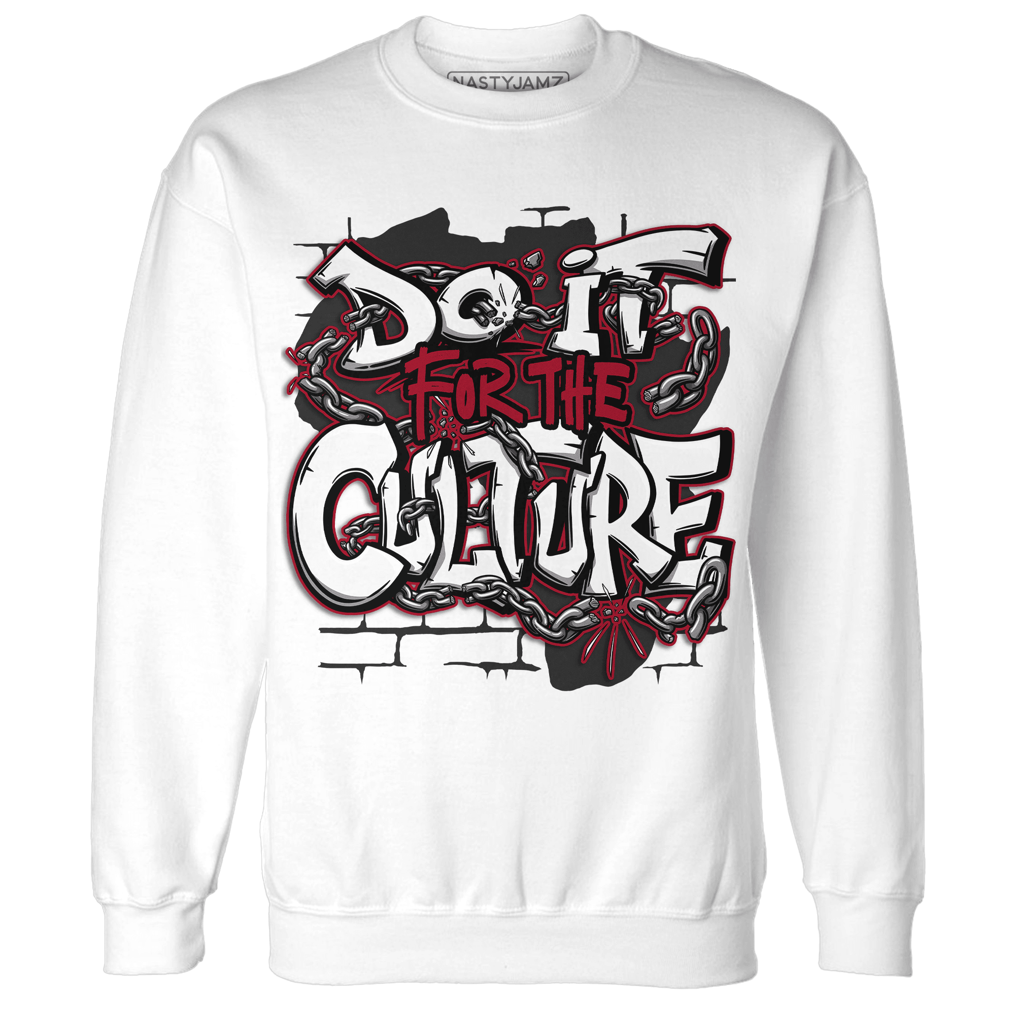 Retro Red Taxi 12s Sweatshirt Match Do It For Culture - NastyJamz