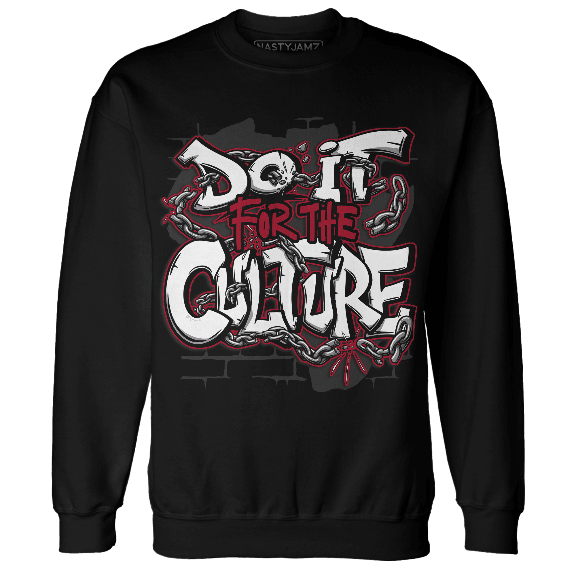 Retro Red Taxi 12s Sweatshirt Match Do It For Culture - NastyJamz