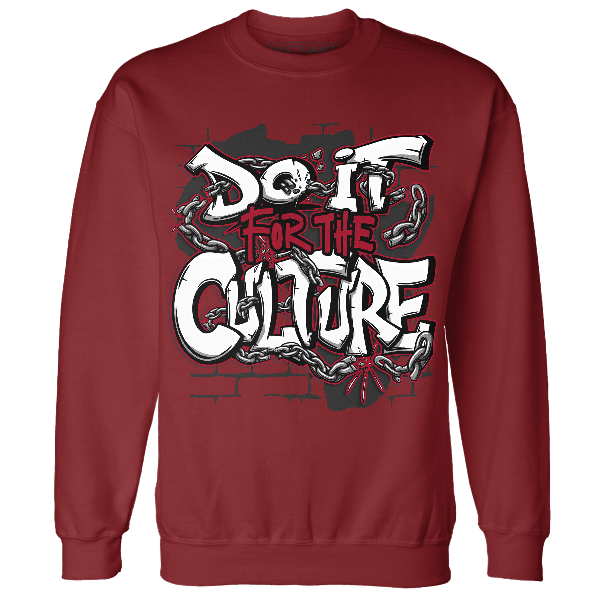 Retro Red Taxi 12s Sweatshirt Match Do It For Culture - NastyJamz