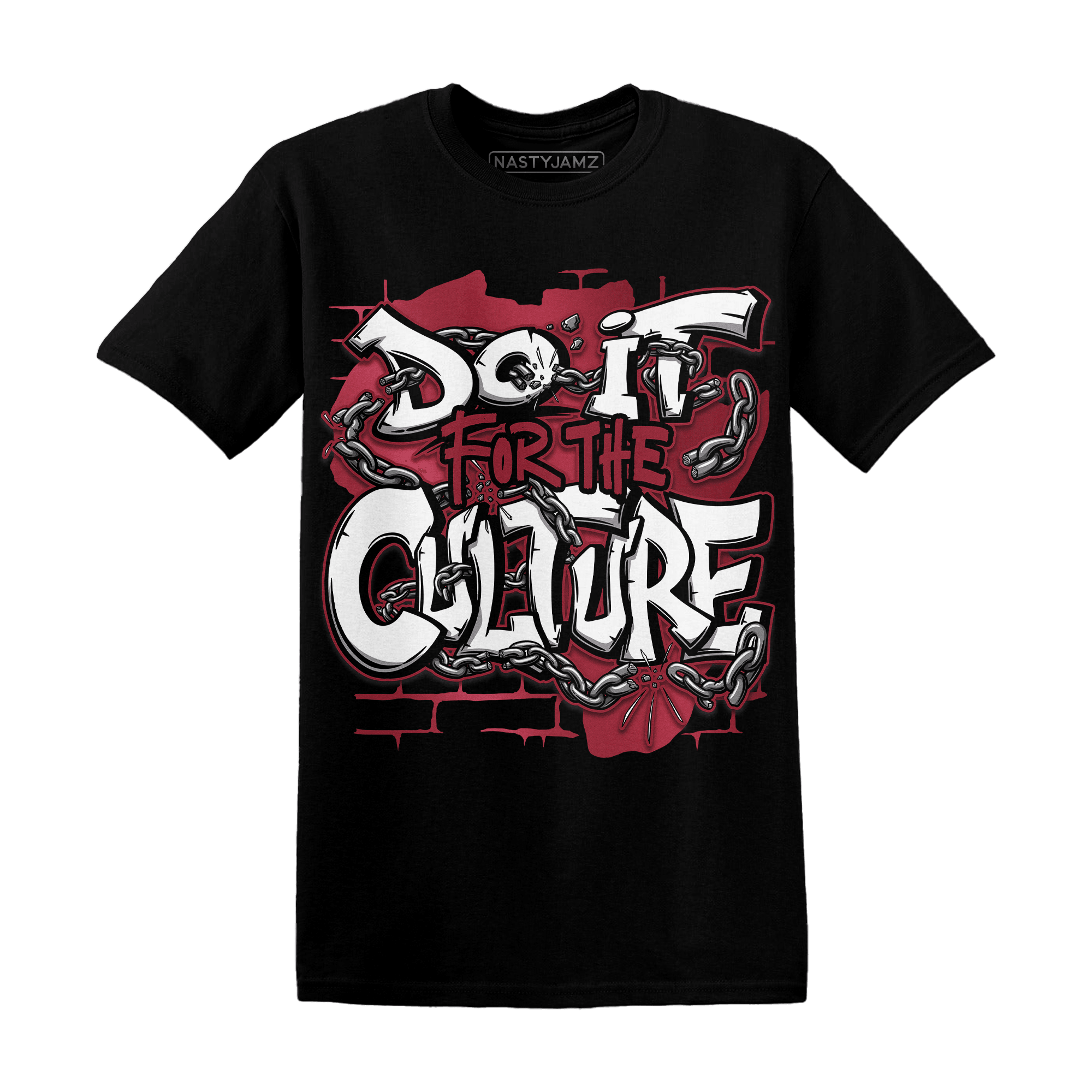 High 85 Metallic Burgundy 1s T Shirt Match Do It For Culture - NastyJamz
