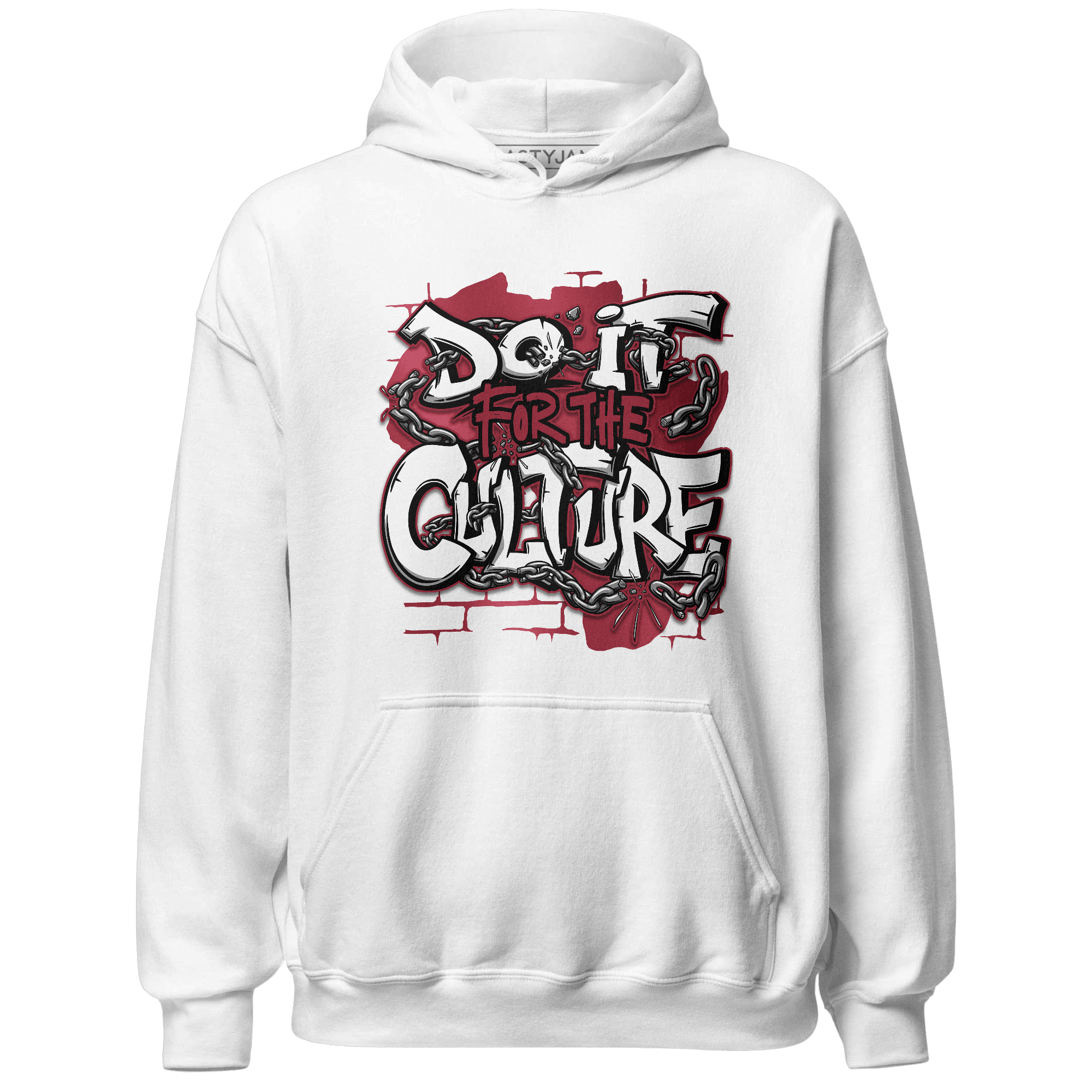 High 85 Metallic Burgundy 1s Hoodie Match Do It For Culture - NastyJamz