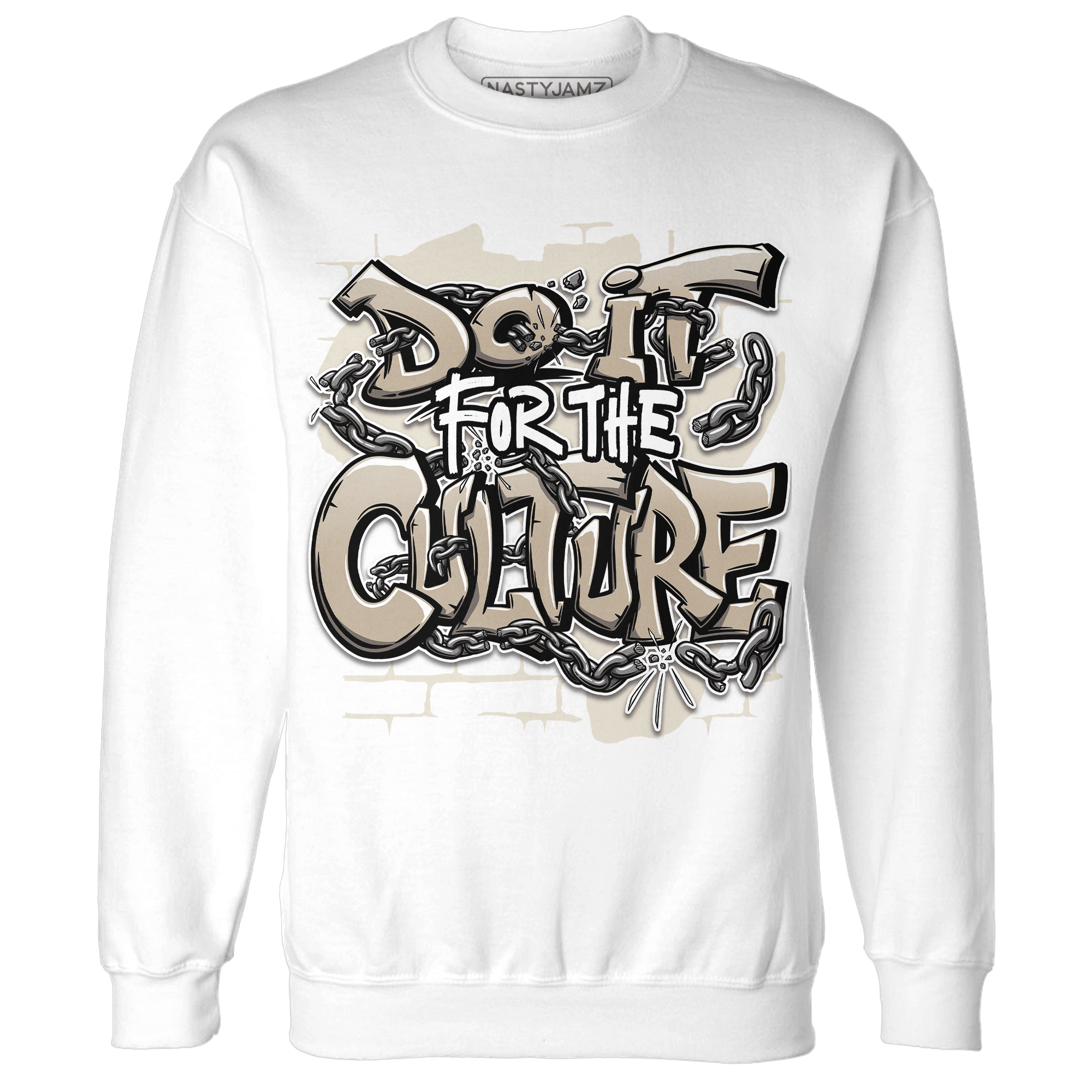 Latte 1s Sweatshirt Match Do It For Culture - NastyJamz