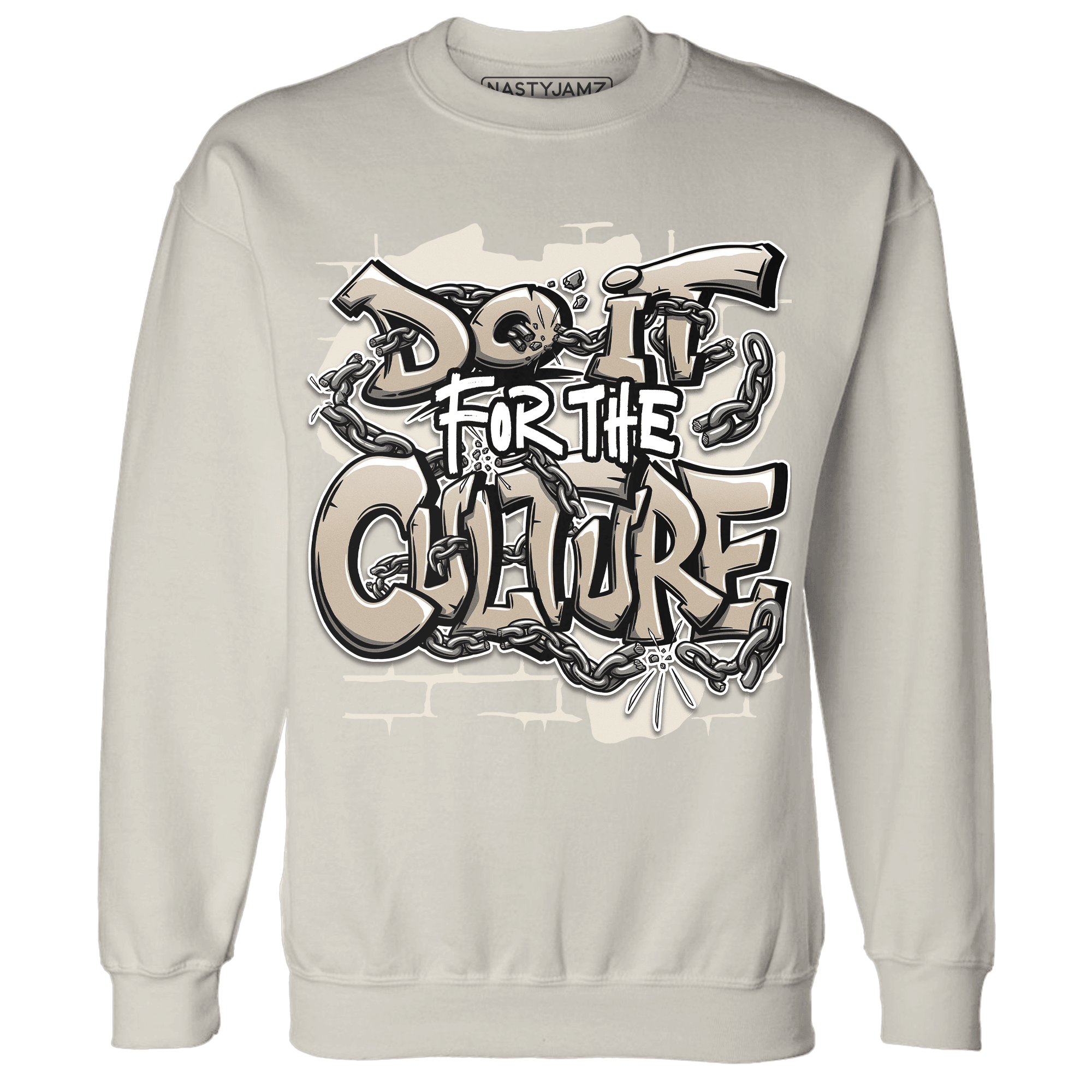 Latte 1s Sweatshirt Match Do It For Culture - NastyJamz