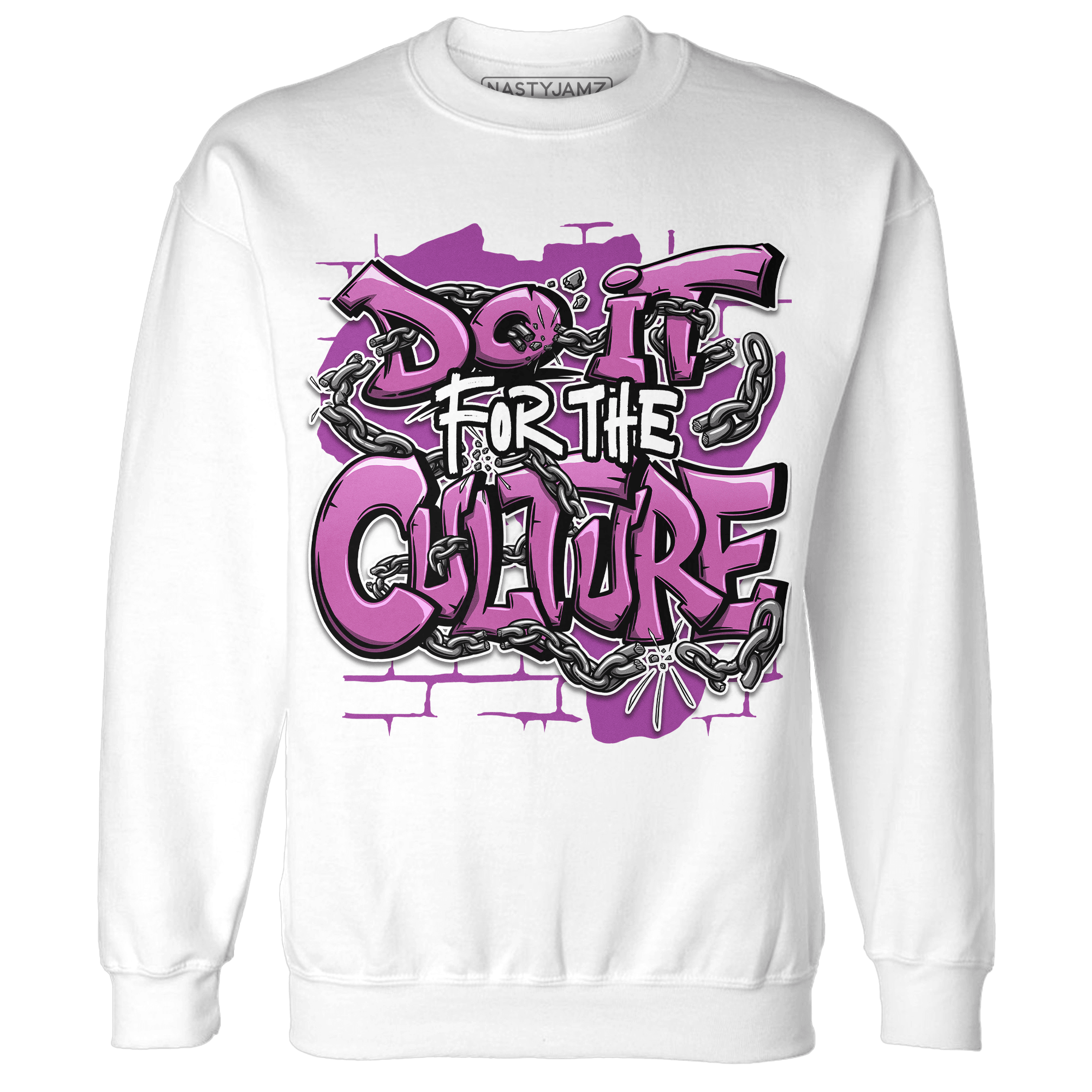 GS Hyper Violet 4s Sweatshirt Match Do It For Culture - NastyJamz