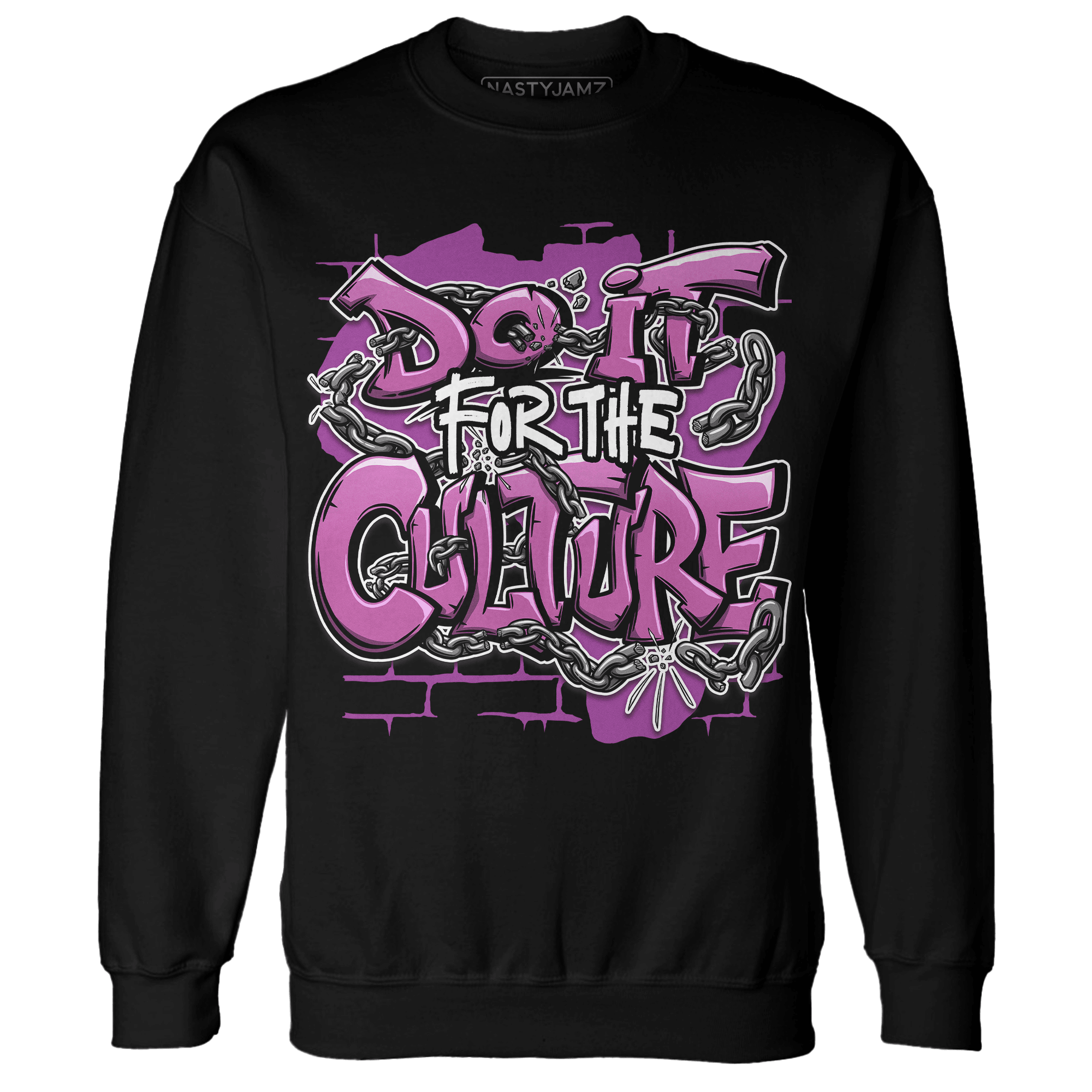 GS Hyper Violet 4s Sweatshirt Match Do It For Culture - NastyJamz