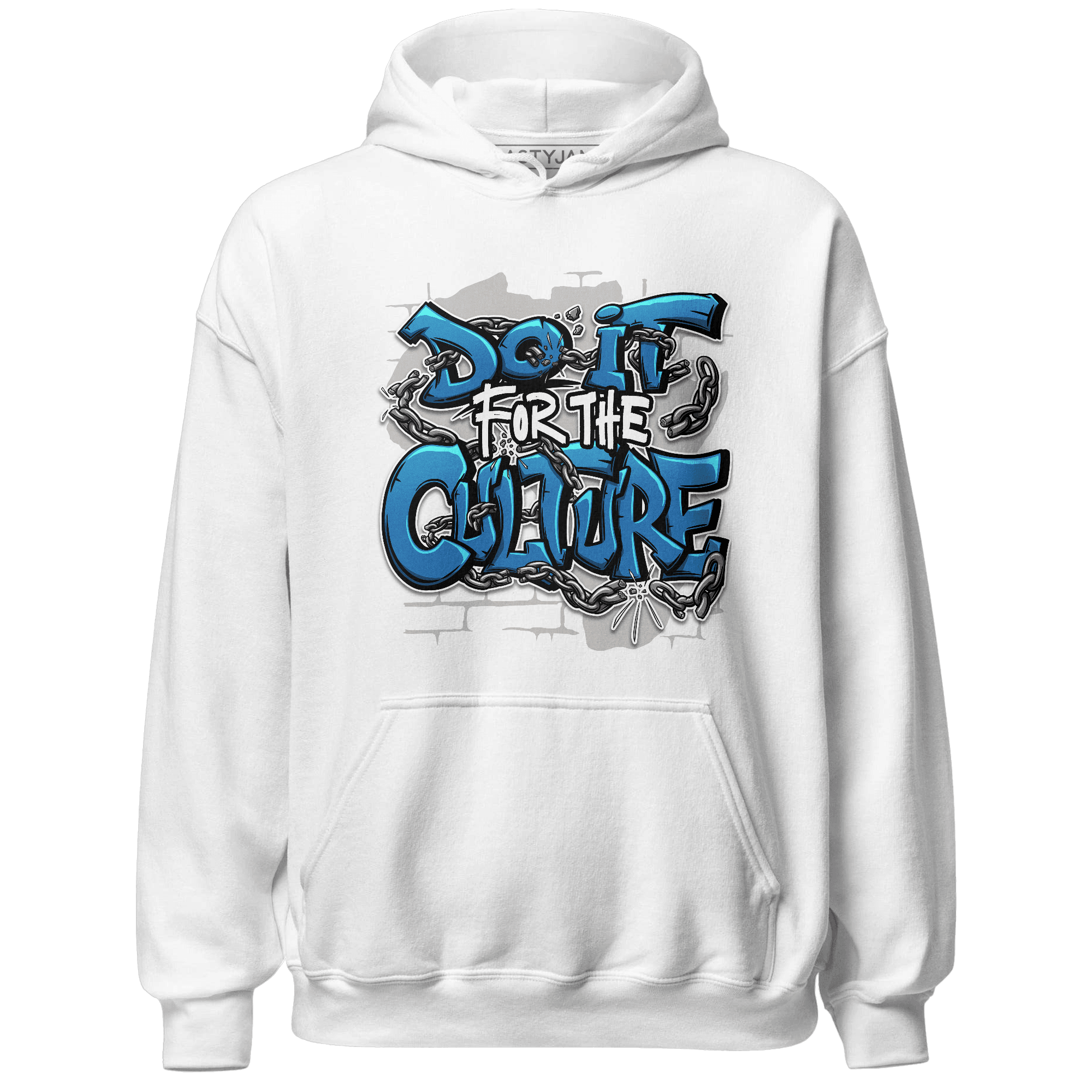 Industrial Blue 4s Hoodie Match Do It For Culture - NastyJamz
