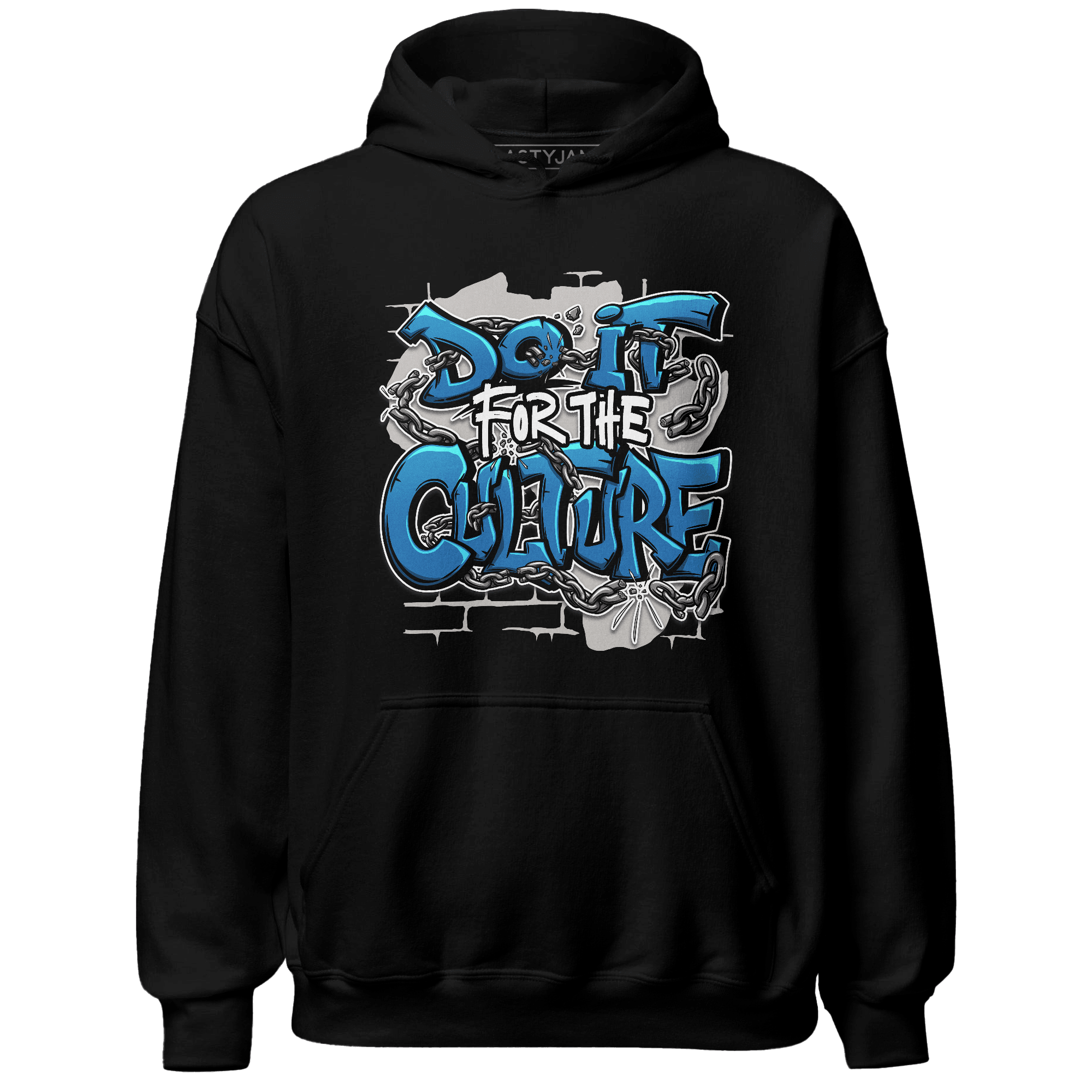 Industrial Blue 4s Hoodie Match Do It For Culture - NastyJamz